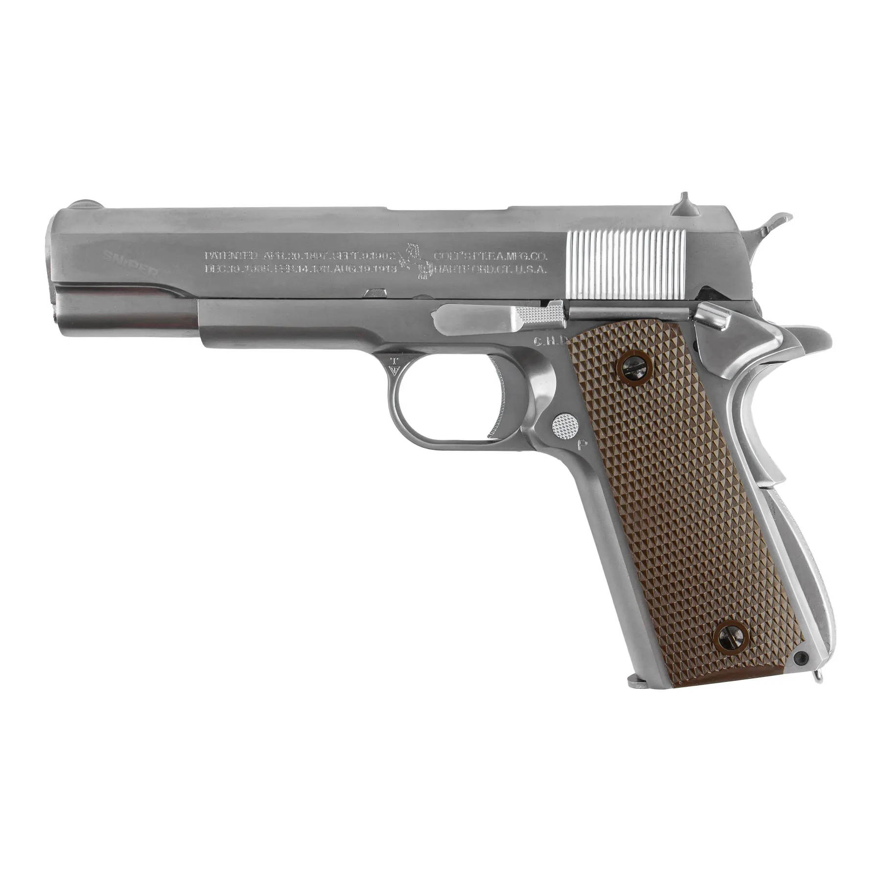 Colt 1911 GBB, Silver