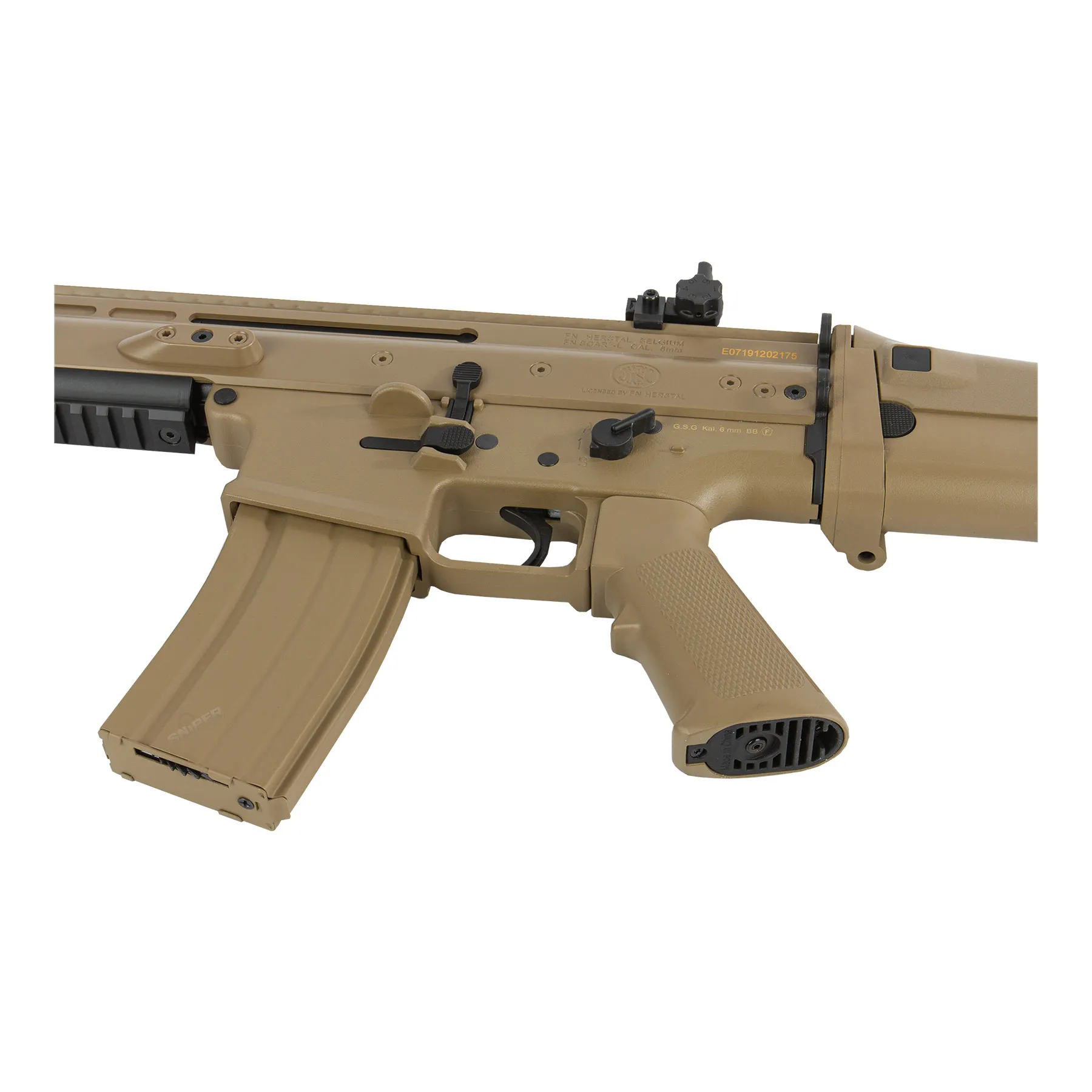 FN Scar L (S)-AEG, ABS Version, Tan