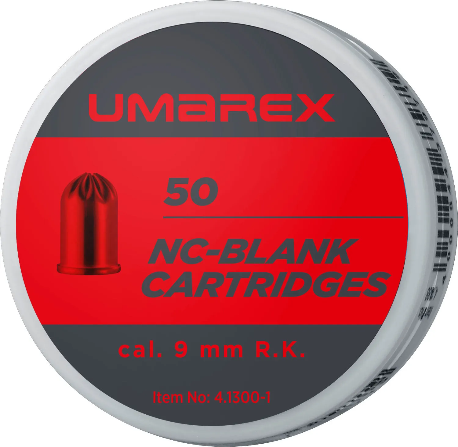 Umarex 9mm R.K. NC-Platzpatronen, 50 Stück Umarex 9mm R.K. NC-Platzpatronen, 50 Stück