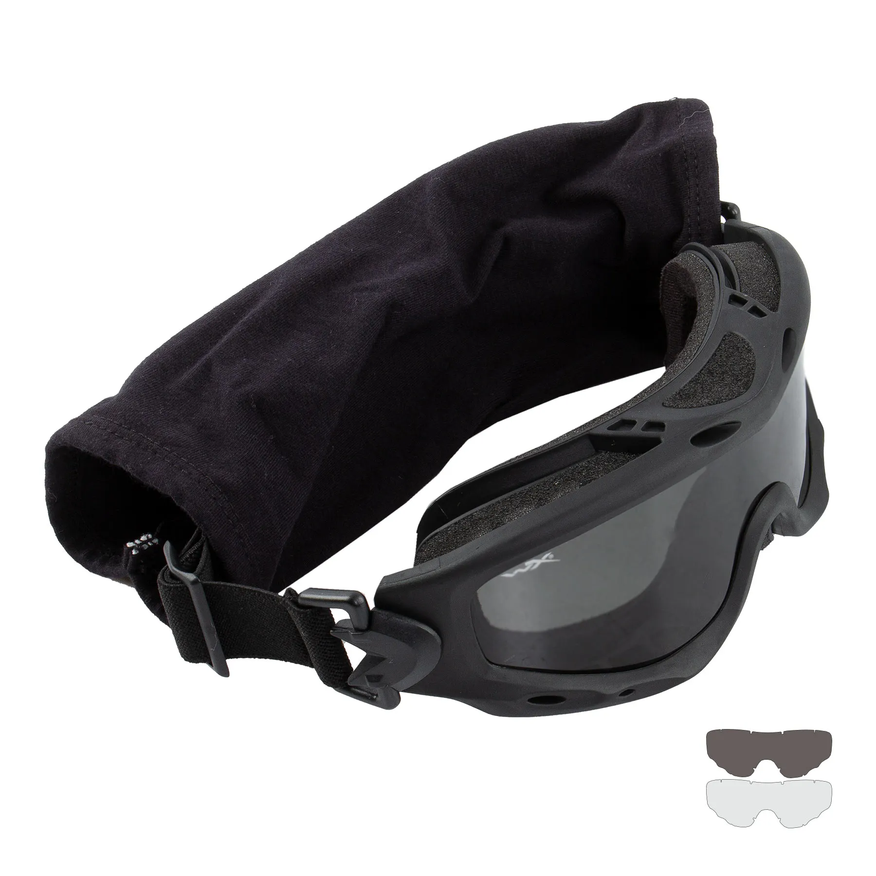 WileyX Spear Goggles, Grey/Clear Lens