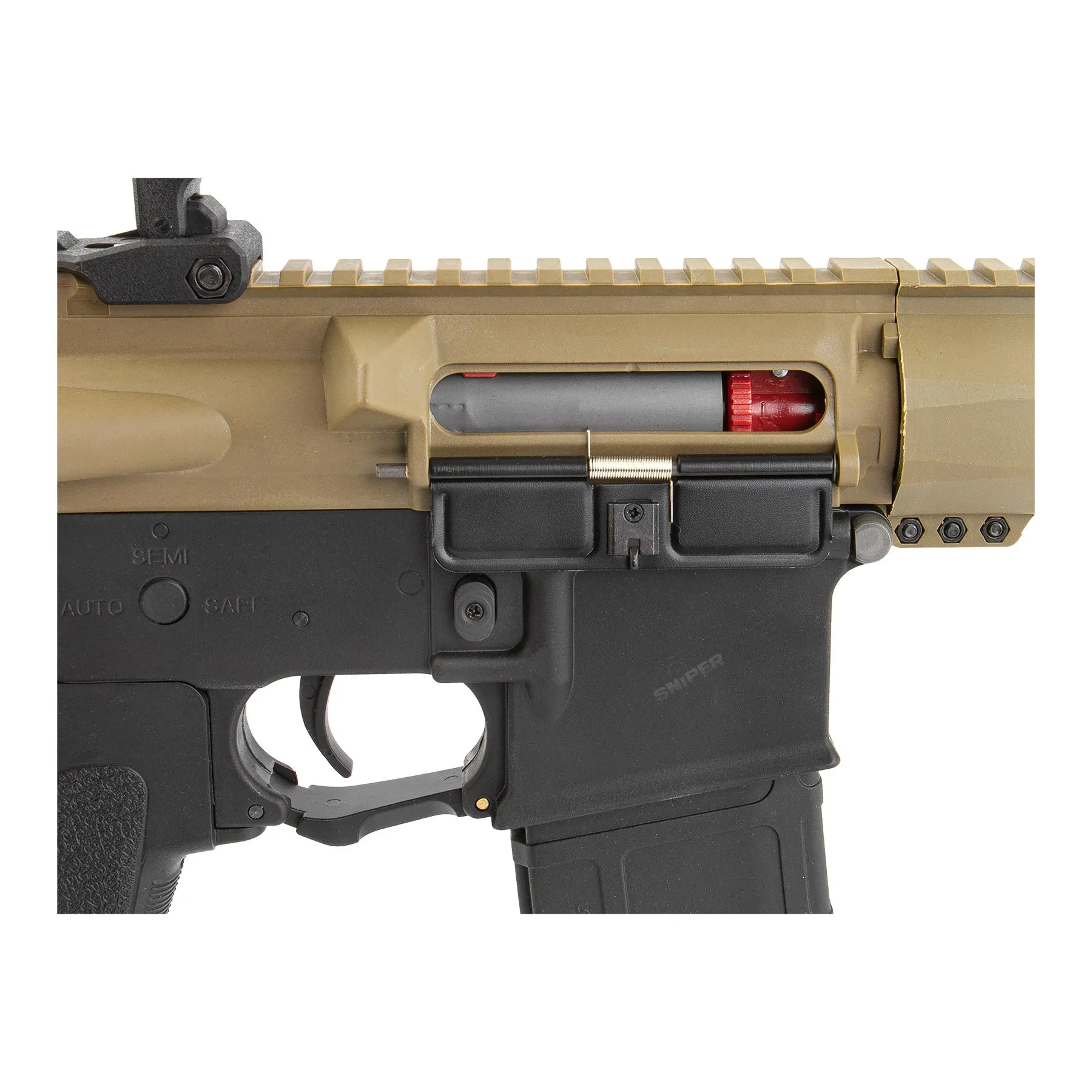 M4 Gen.2 w/ Silencer ETU+MOSFET (S)AEG, Half Tan