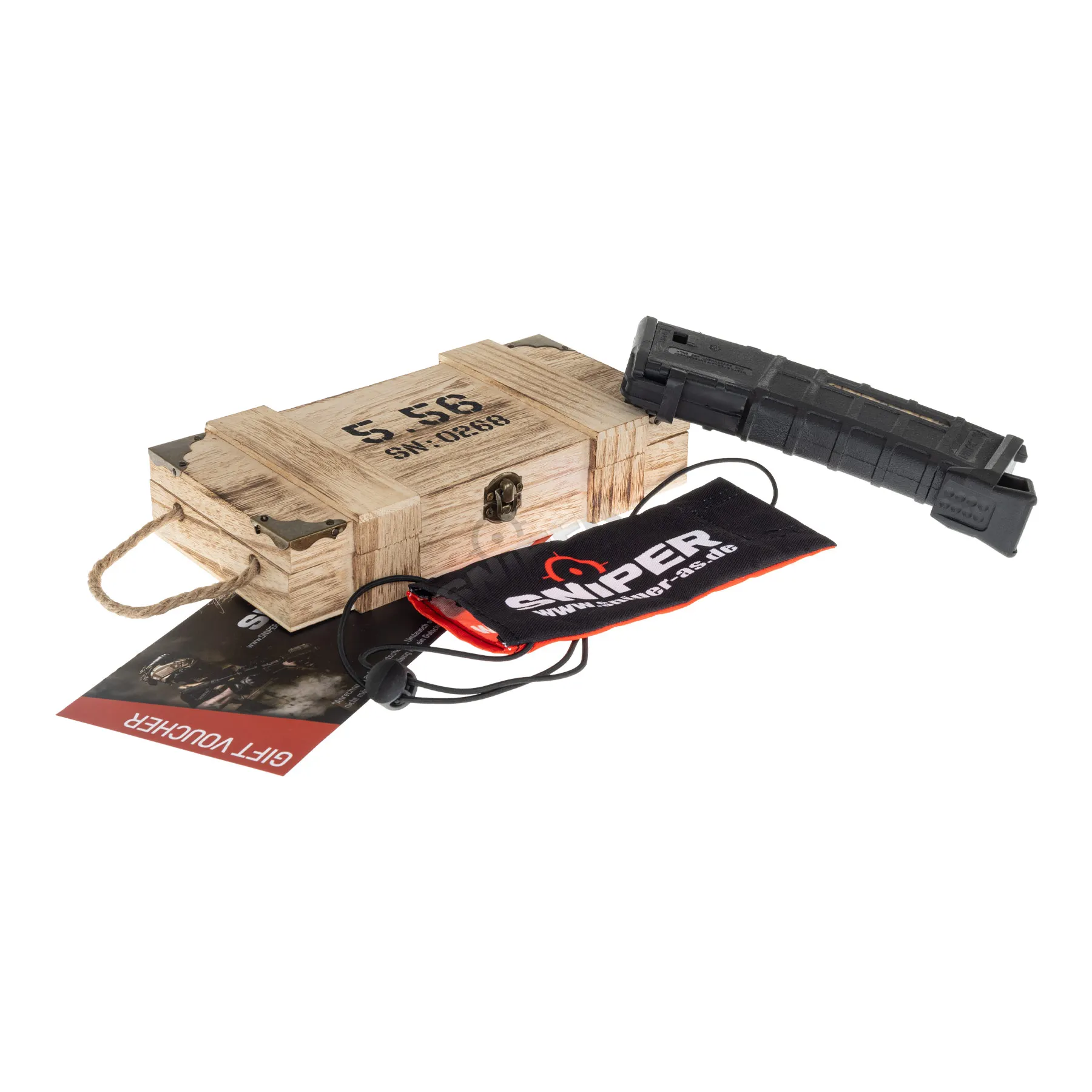 Box Deals - Sniper 20€ Gutschein & Remove Laufsocke, Black