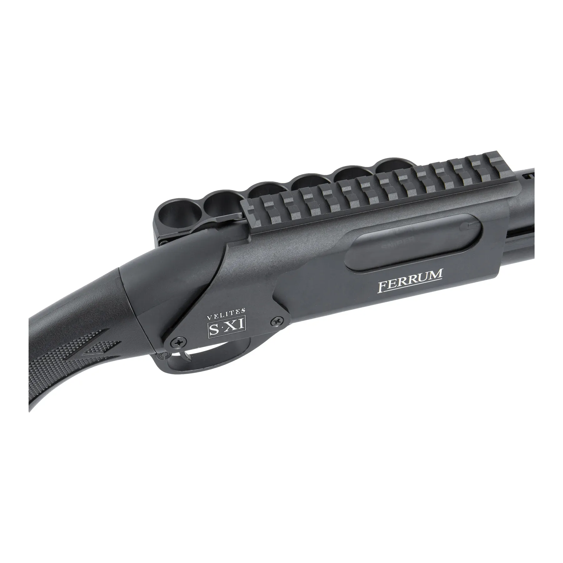 Velites Ferrum Pumpgun S-XI, Black Velites Ferrum Pumpgun S-XI, Black