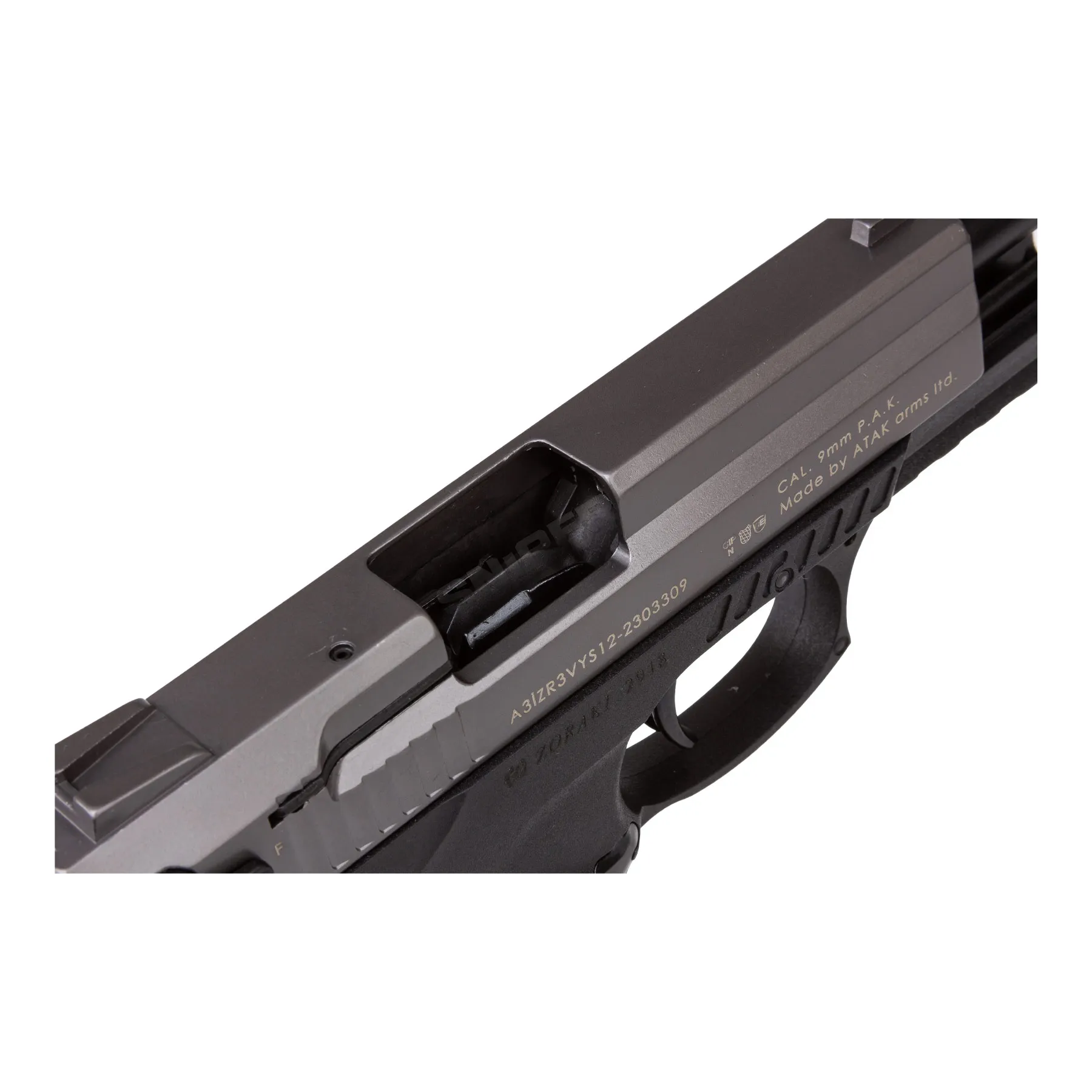 Zoraki 2-918 9mm P.A.K. Schreckschusspistole, Titan Silvester Bundle #1 Zoraki 2-918 9mm P.A.K. Schreckschusspistole, Titan