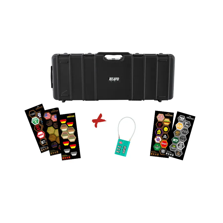 Kofferset Reapo Waffenkoffer 90 cm, hard pick&plug mit Rollen Kofferset Reapo Waffenkoffer 90 cm, hard pick&plug mit Rollen