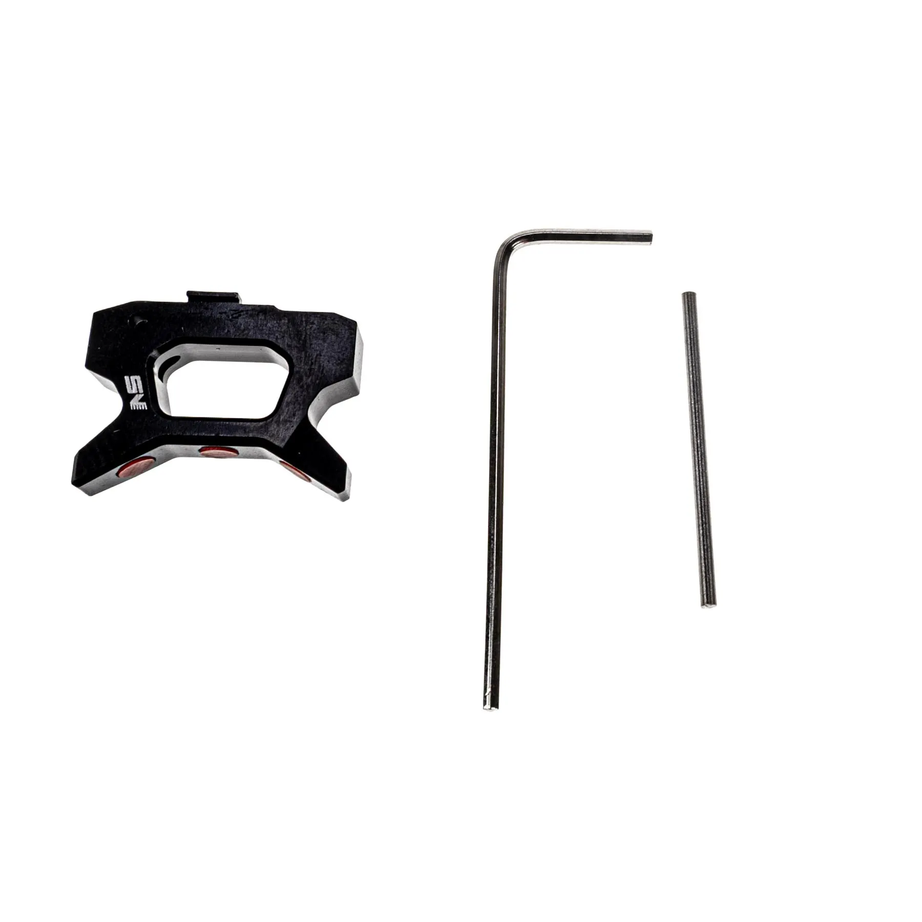 CNC Aluminum Speed Trg Style A, Black