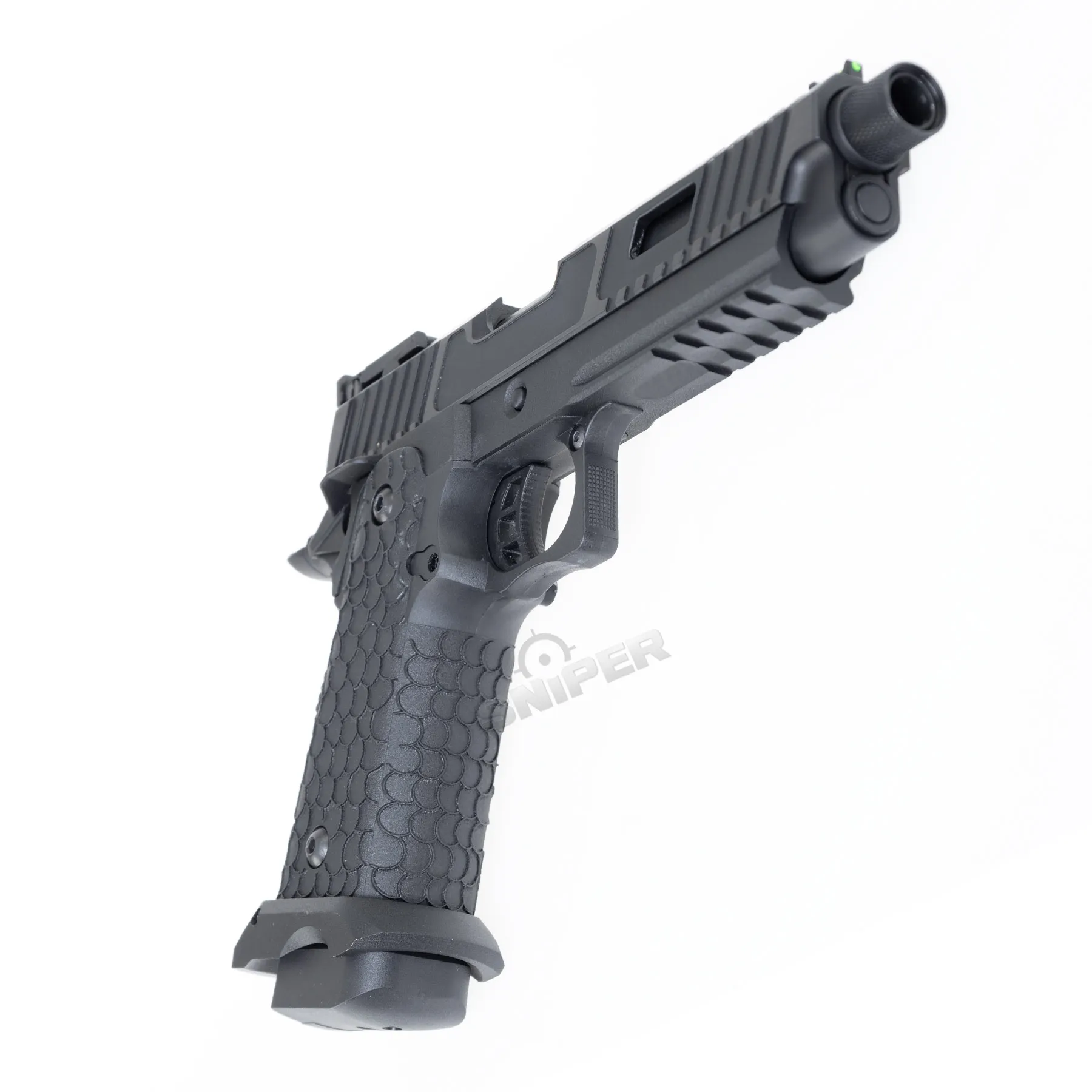Einsteiger Set - BABA YAGA Dark Side Hi-Capa Softair Pistole, CO2 und Gas