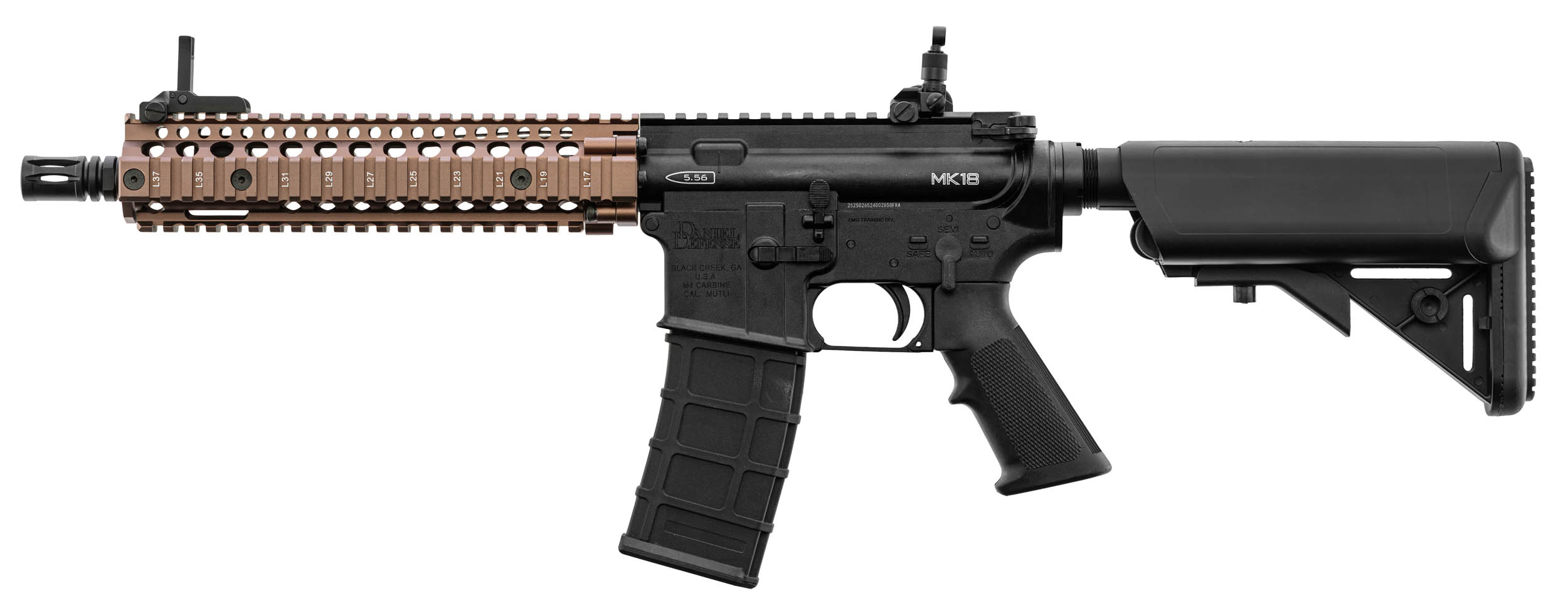Golden Eagle Daniel Defense MK18 GBB, Bi-Ton