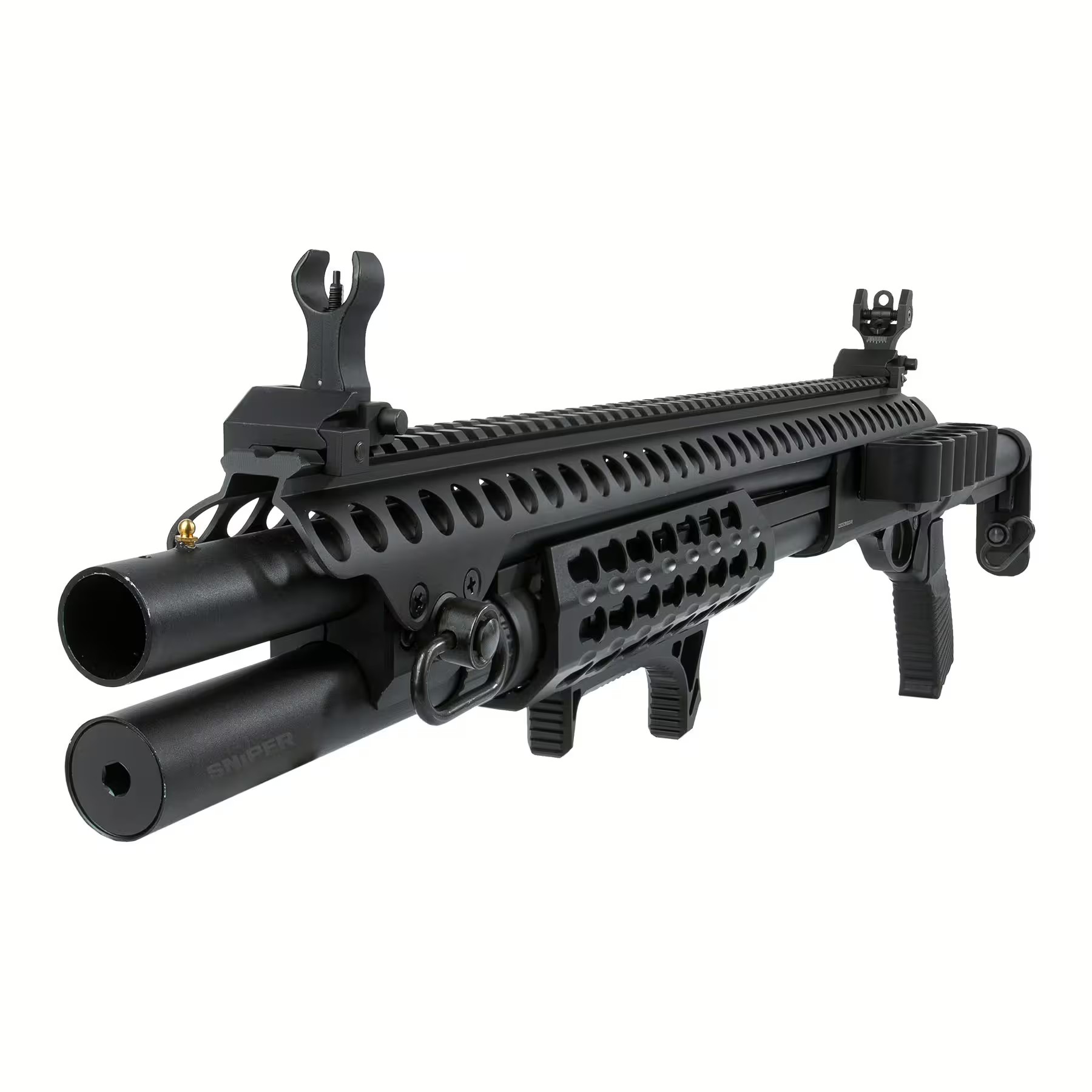M870 Tri-Shot Action Pumpgun, Black