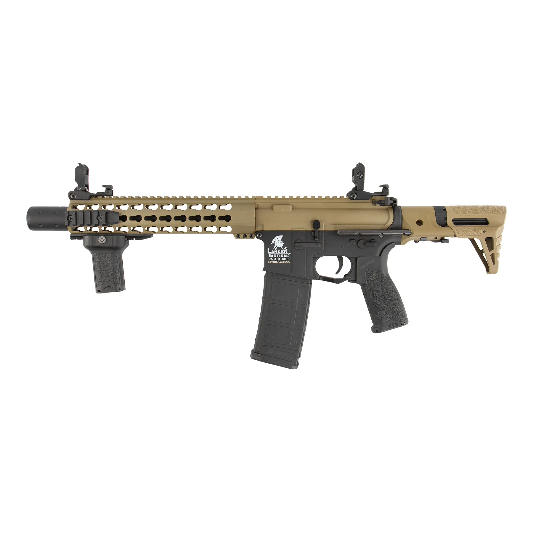 M4 Gen.2 w/ Silencer ETU+MOSFET (S)AEG, Half Tan