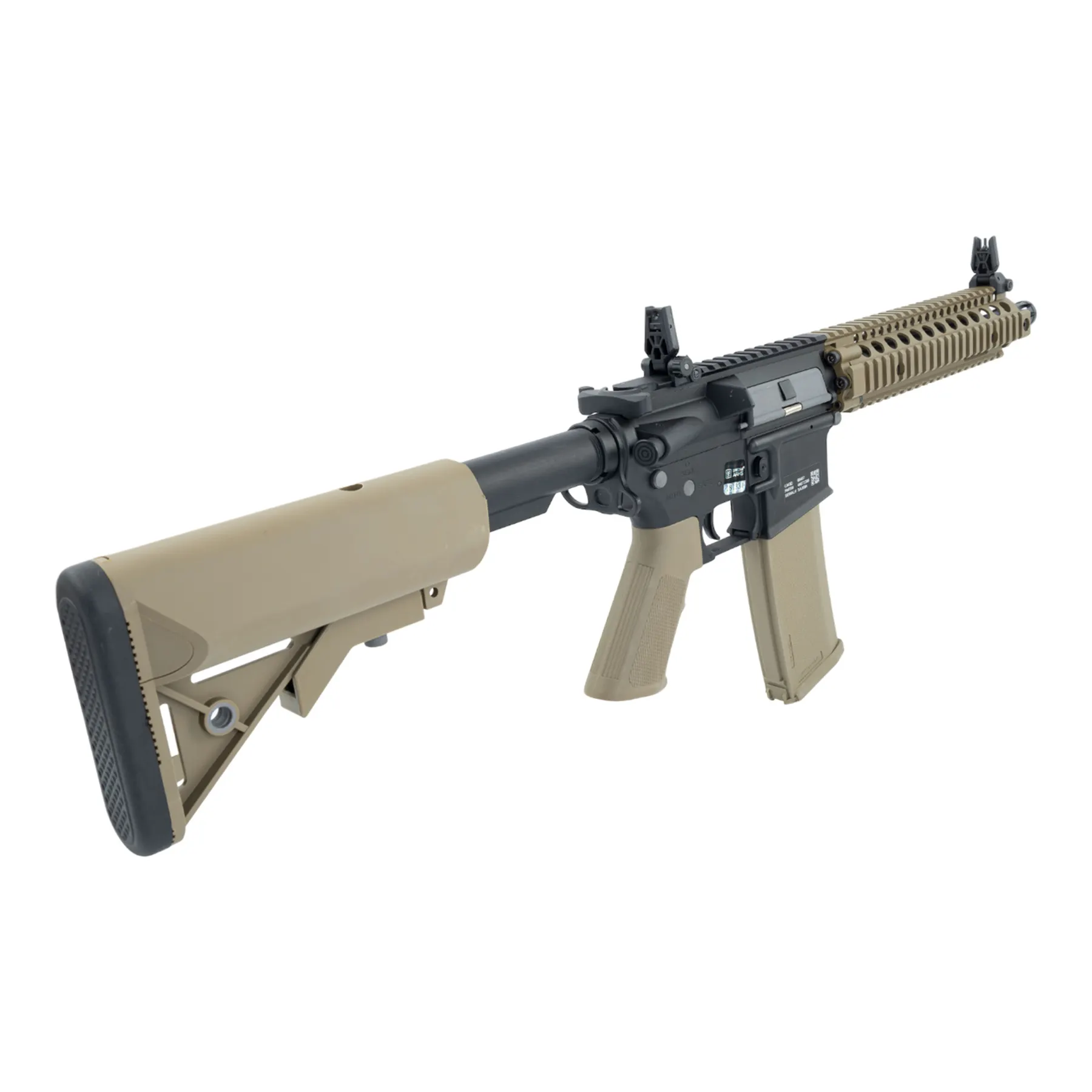 SA-E19 Edge Daniel Defense MK18 < 0,5 Joule Softair Gewehr, Dualtone