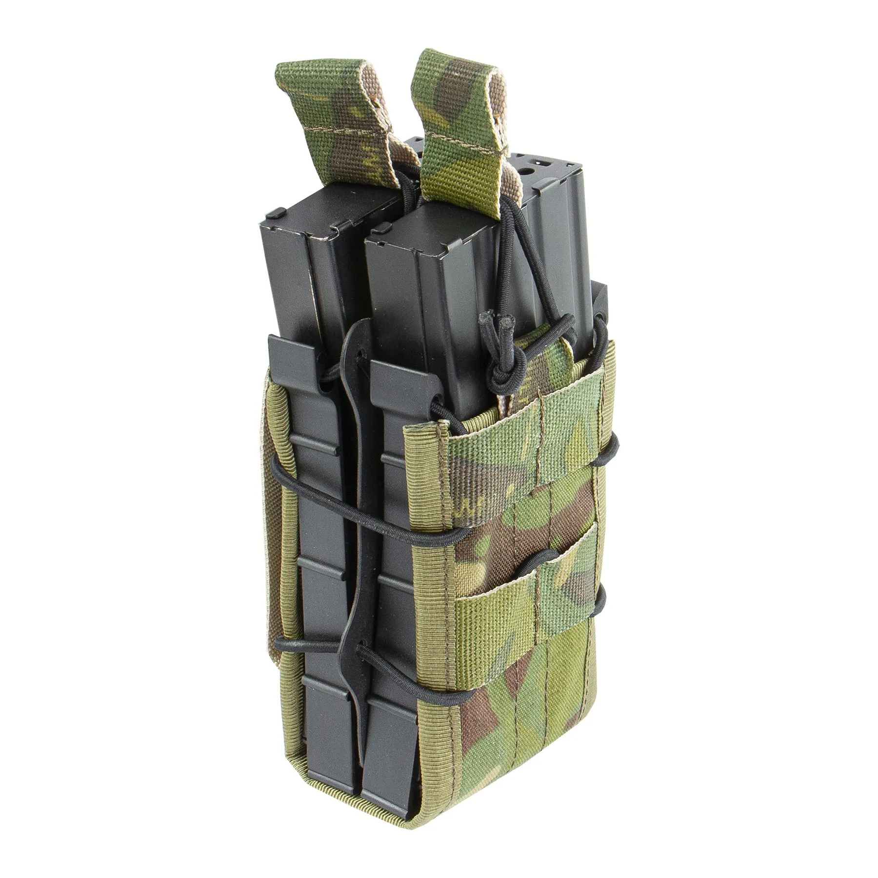 Double Stack Fast M4 Mag Pouch, Multicam Tropical