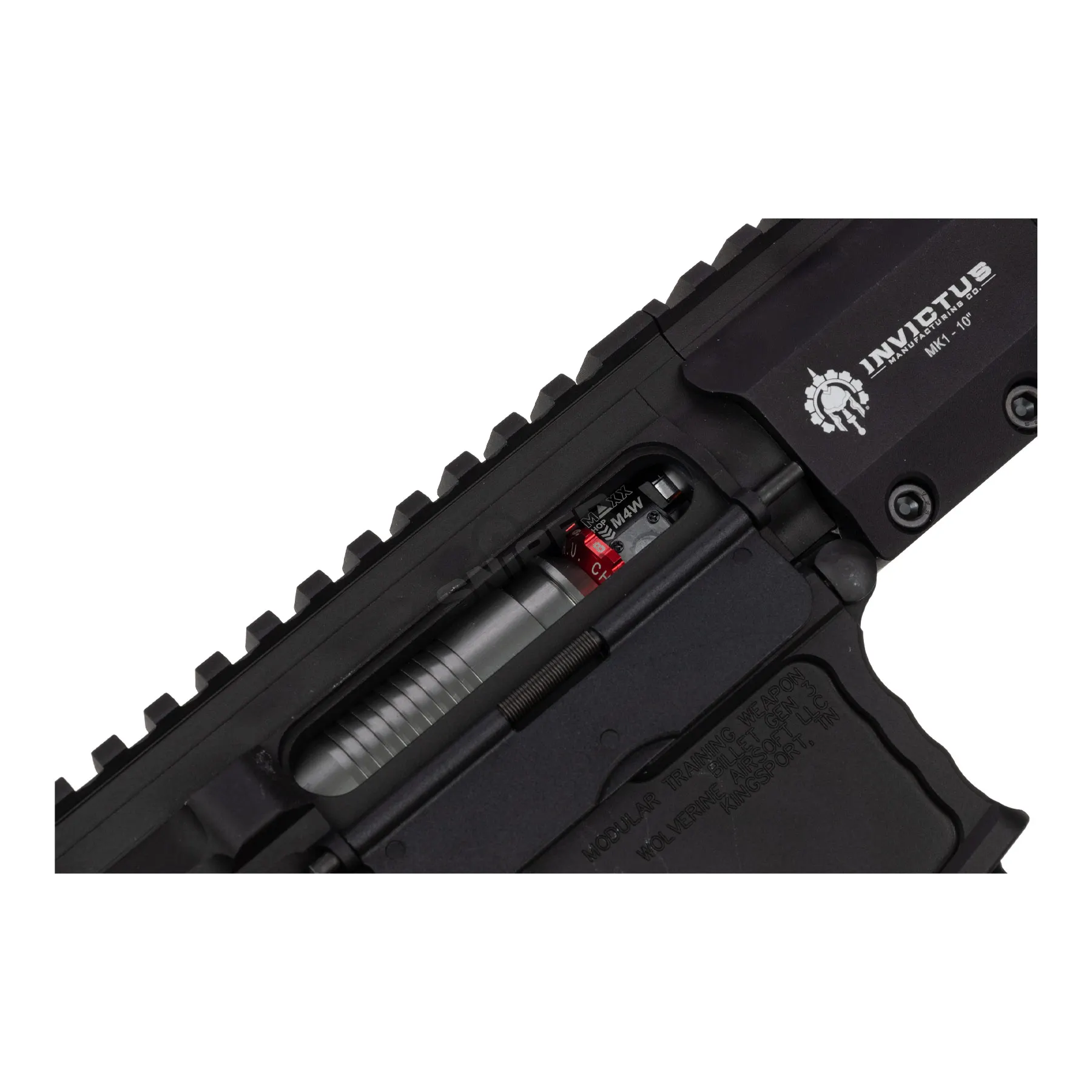 SAC x MTW Billet 10" Tactical Inferno Edition Gen. 3, Black