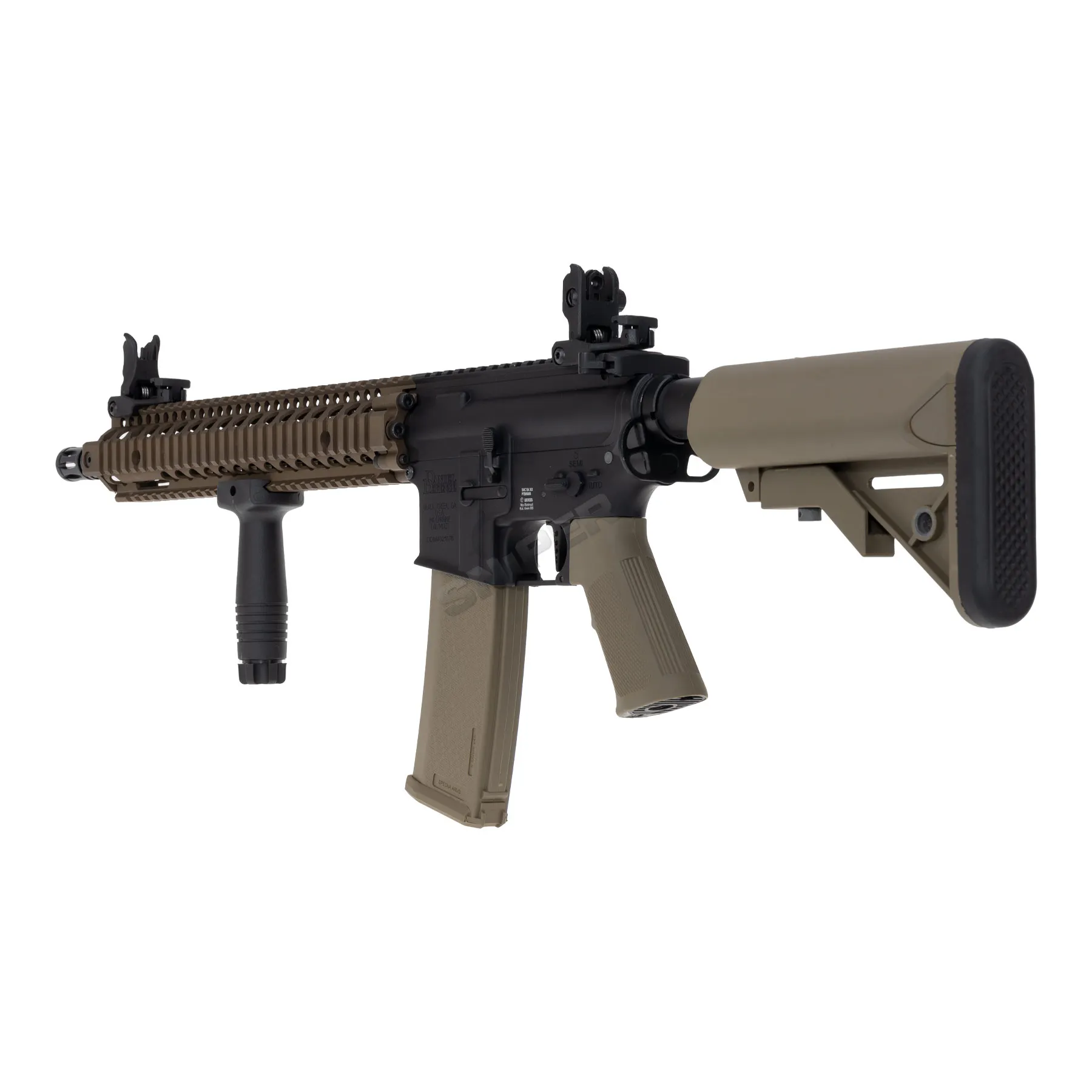 SAC X SA-E26 Edge Daniel Defense MK18 (S)AEG, Chaos Bronze