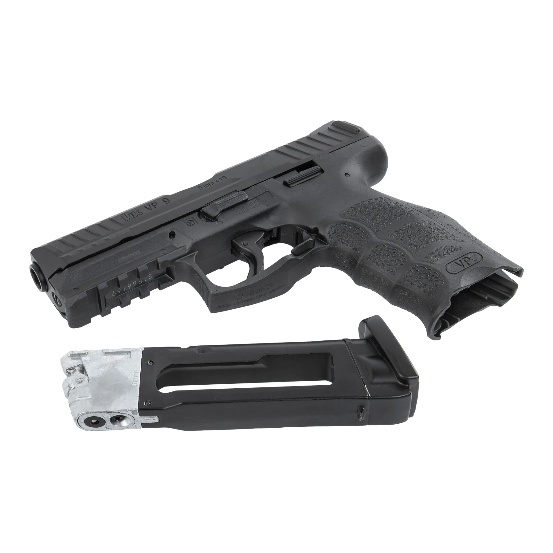 Heckler und Koch VP9 CO2 GBB Softair Pistole Heckler und Koch VP9 CO2 GBB Softair Pistole