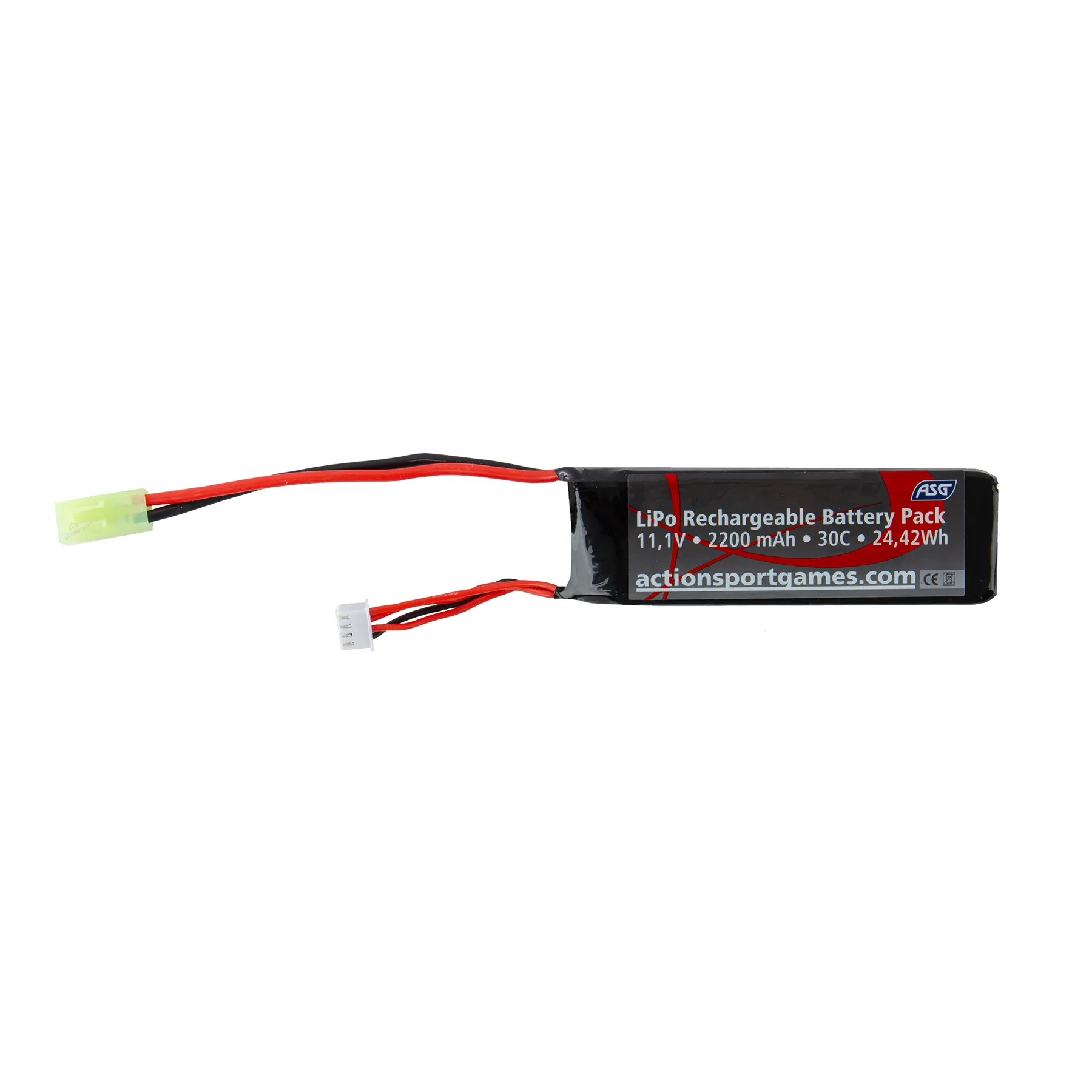 Tamiya 11,1V 2200mAh 30C LiPo Akku, 1 Stick