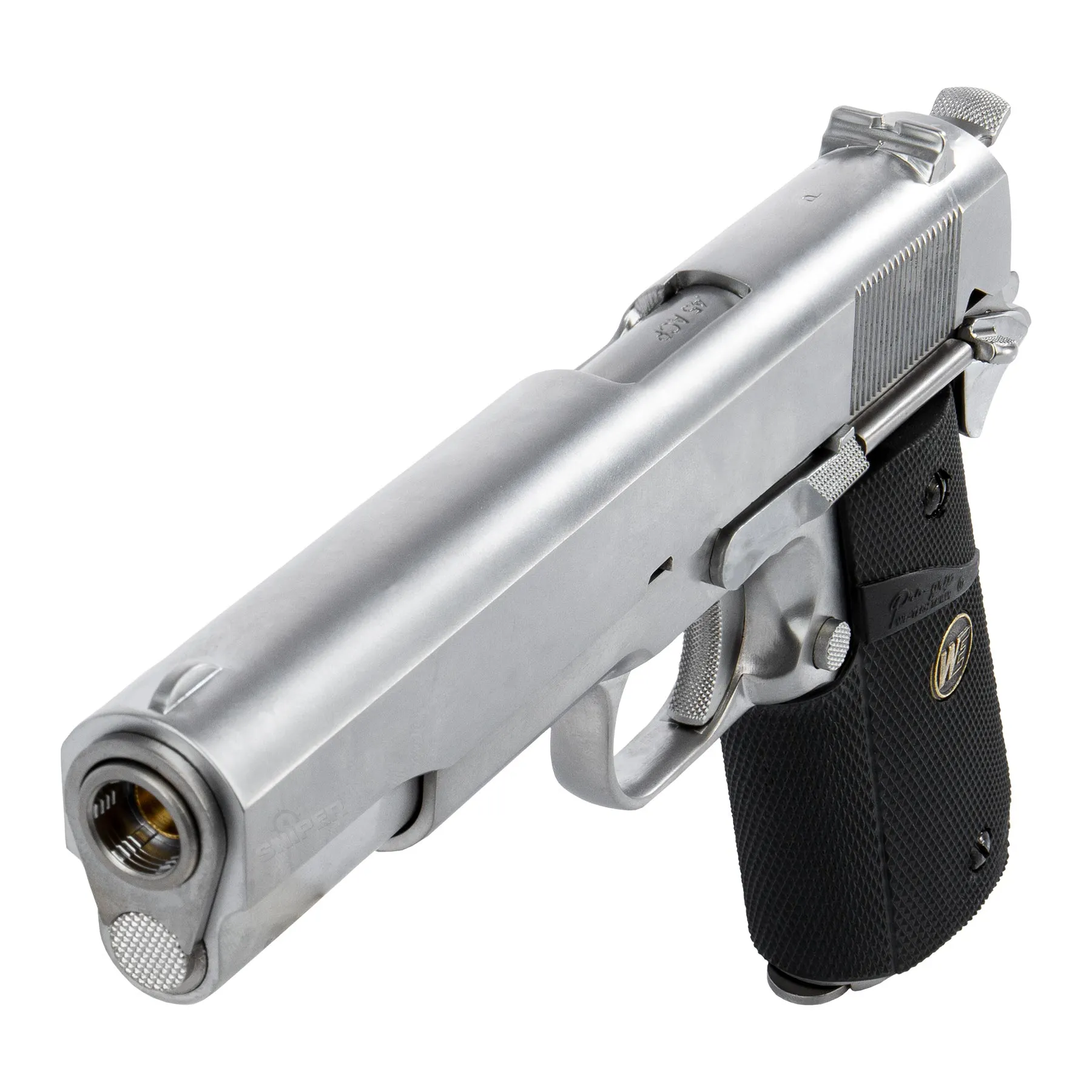 M1911 MEU Full Metal V3 GBB, Silver