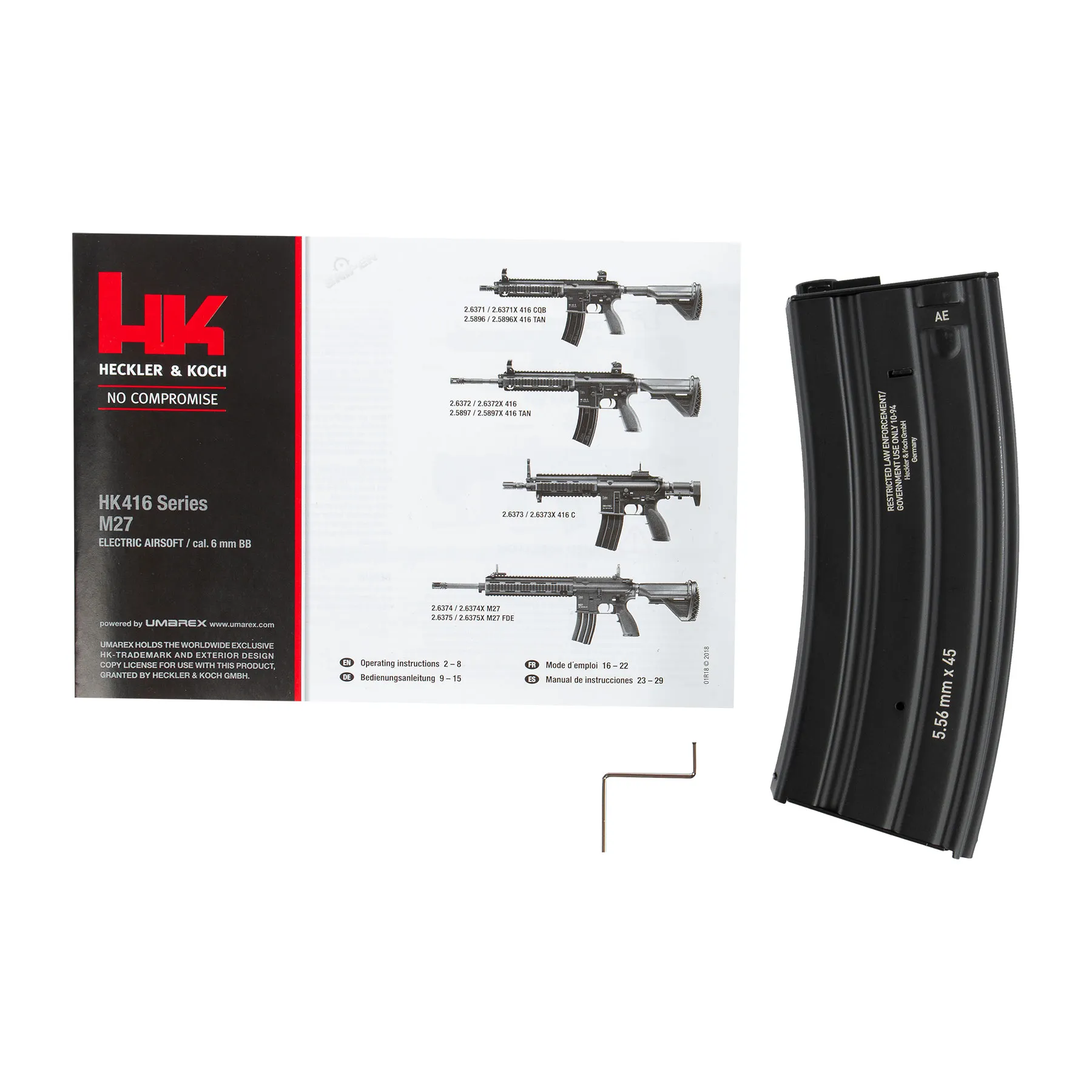 Heckler und Koch HK416 D V2 (S)AEG Softair
