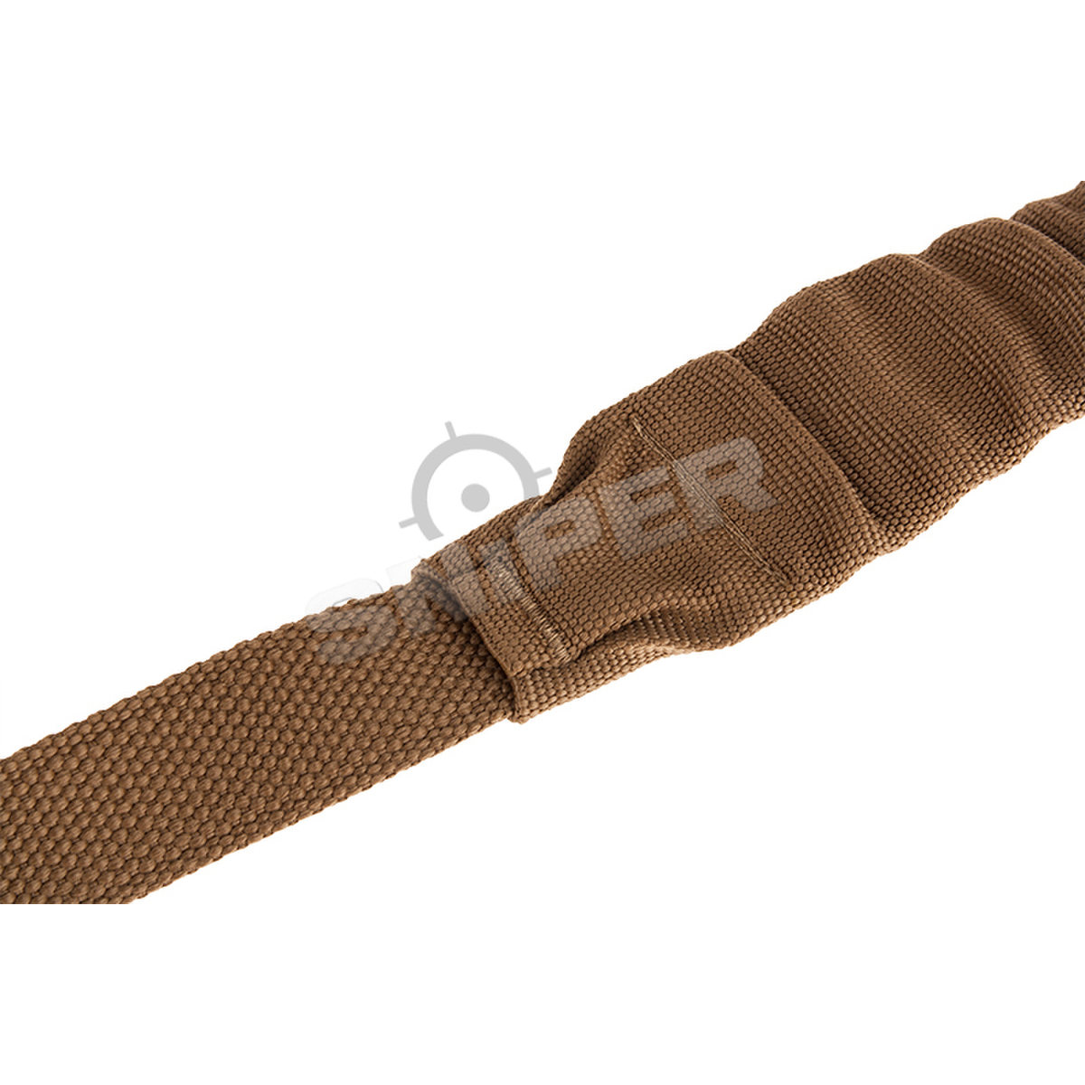 Padded Bungee One Point Snap Hook Sling, Coyote Br