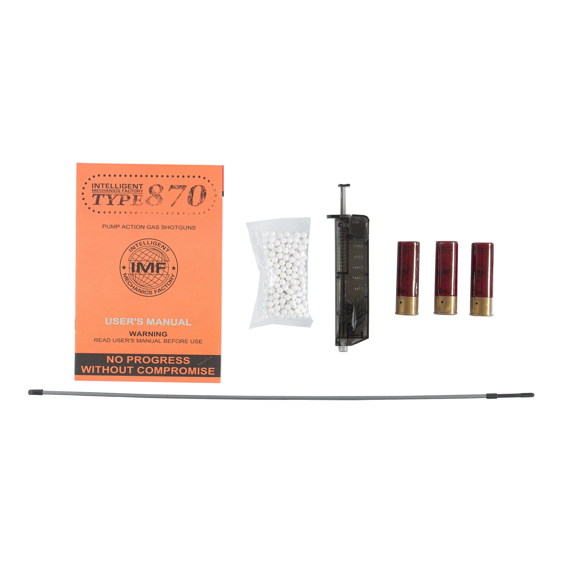 M870 RAS Tri-Shot Action Pumpgun, Black M870 RAS Tri-Shot Action Pumpgun, Black