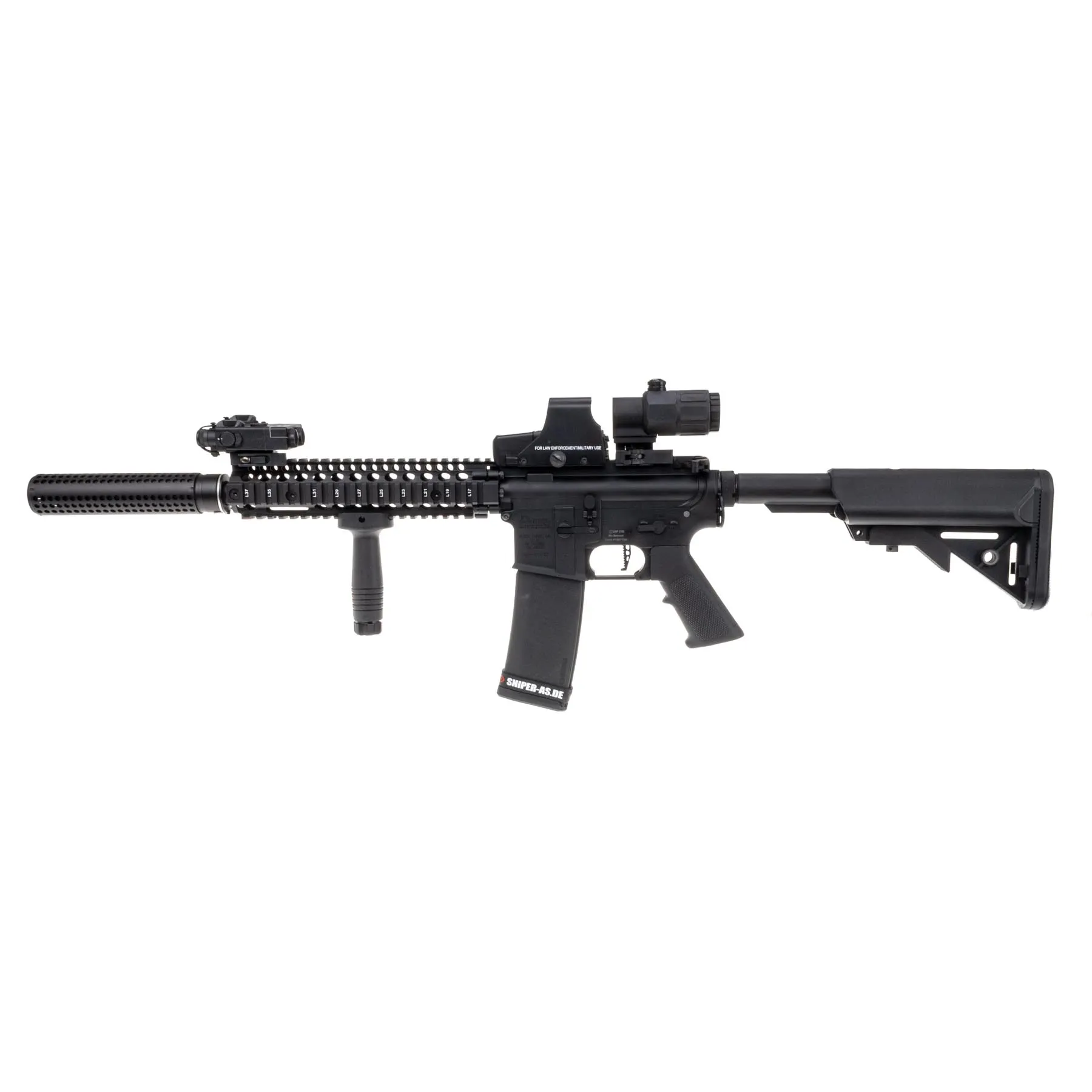 Prep my Airsoft - #1 Specna Arms SA-P19 Prime Daniel Defense MK18 w/ Aster ETU (S)AEG, Black