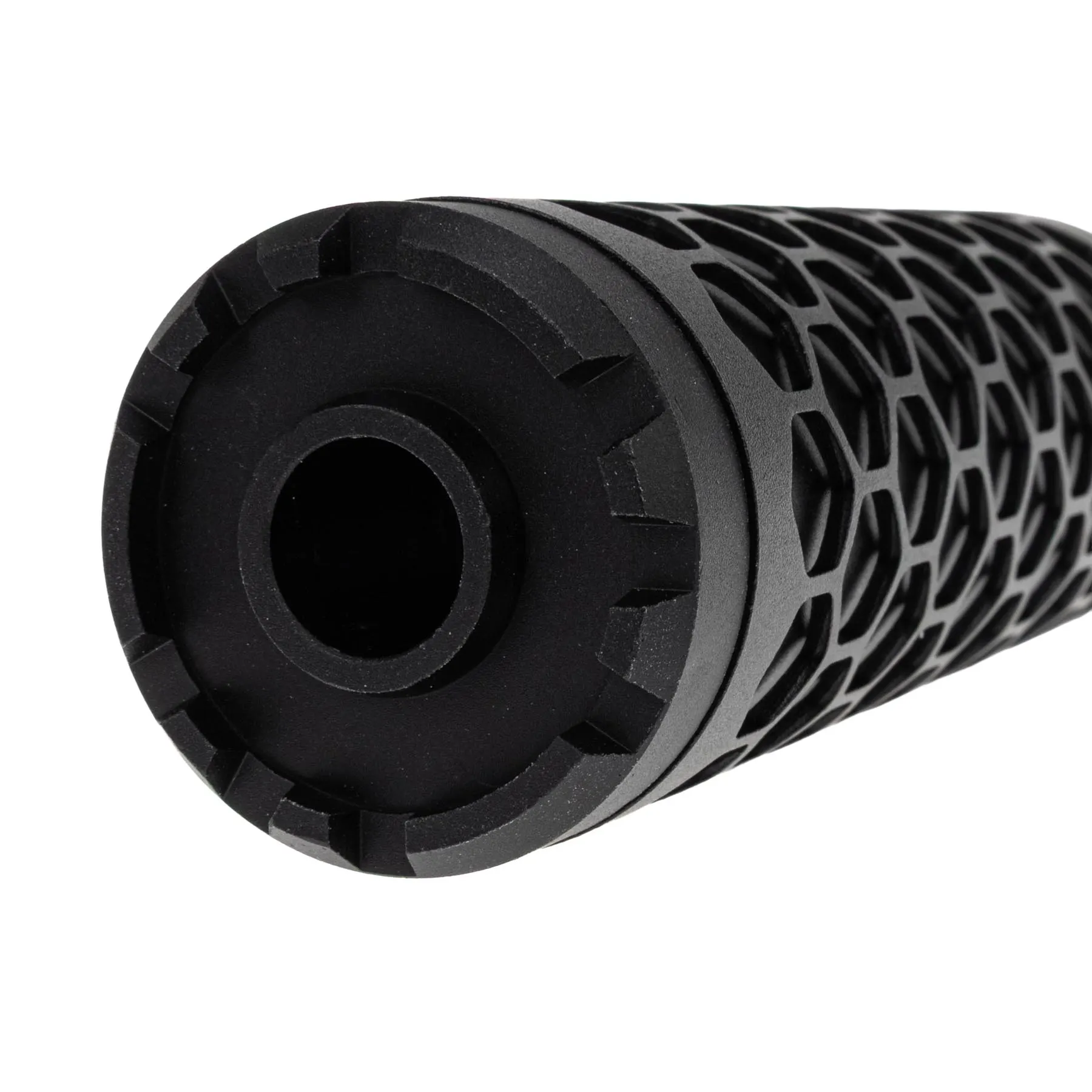 Reapo Hexa-Silencer Short 14mm CCW, Black