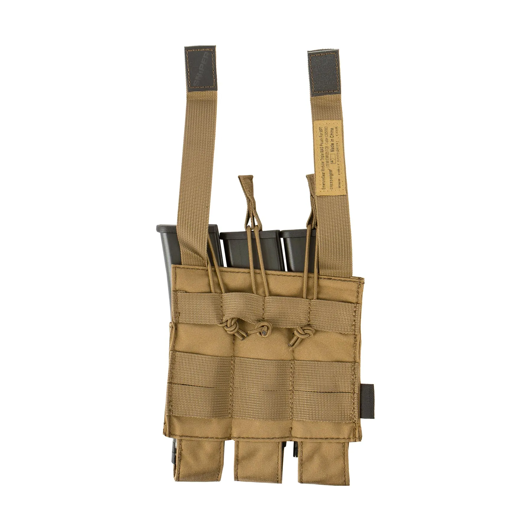 Modular Triple Mag Pouch für MP7 Mag, Coyote Brown