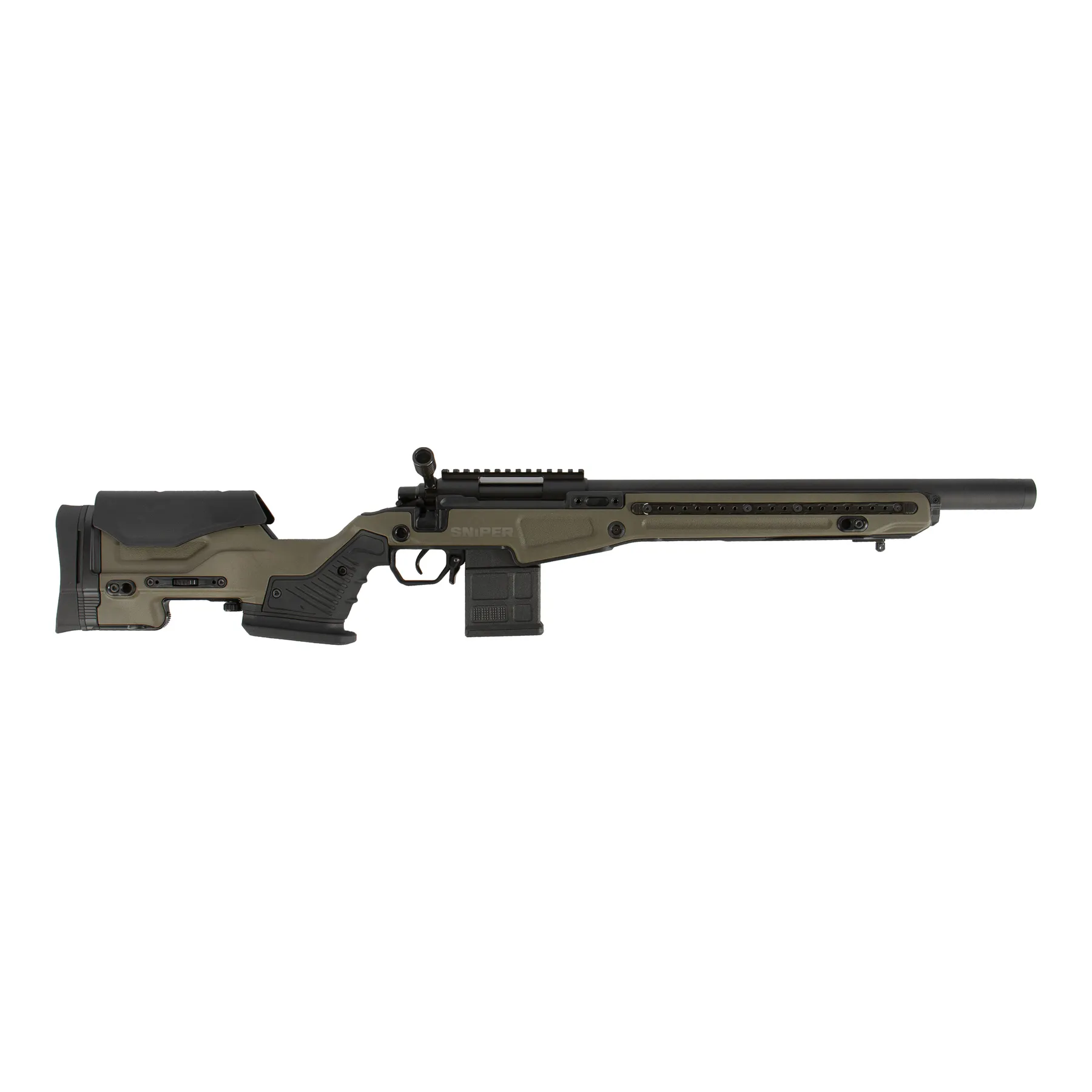 AAC T10 Short Bolt Action Sniper Rifle, OD