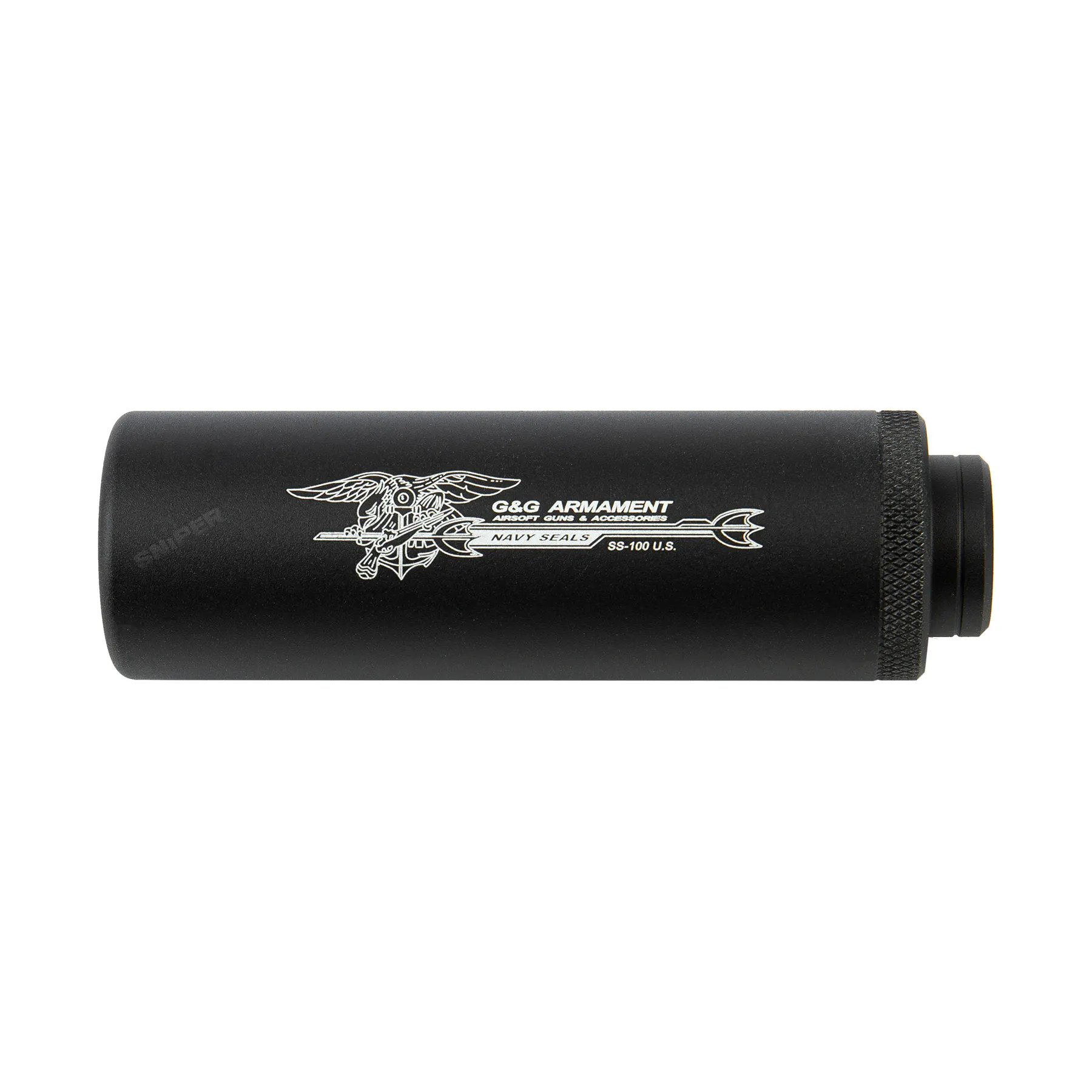 SS-100 Sound Suppressor 14mm CW, Black
