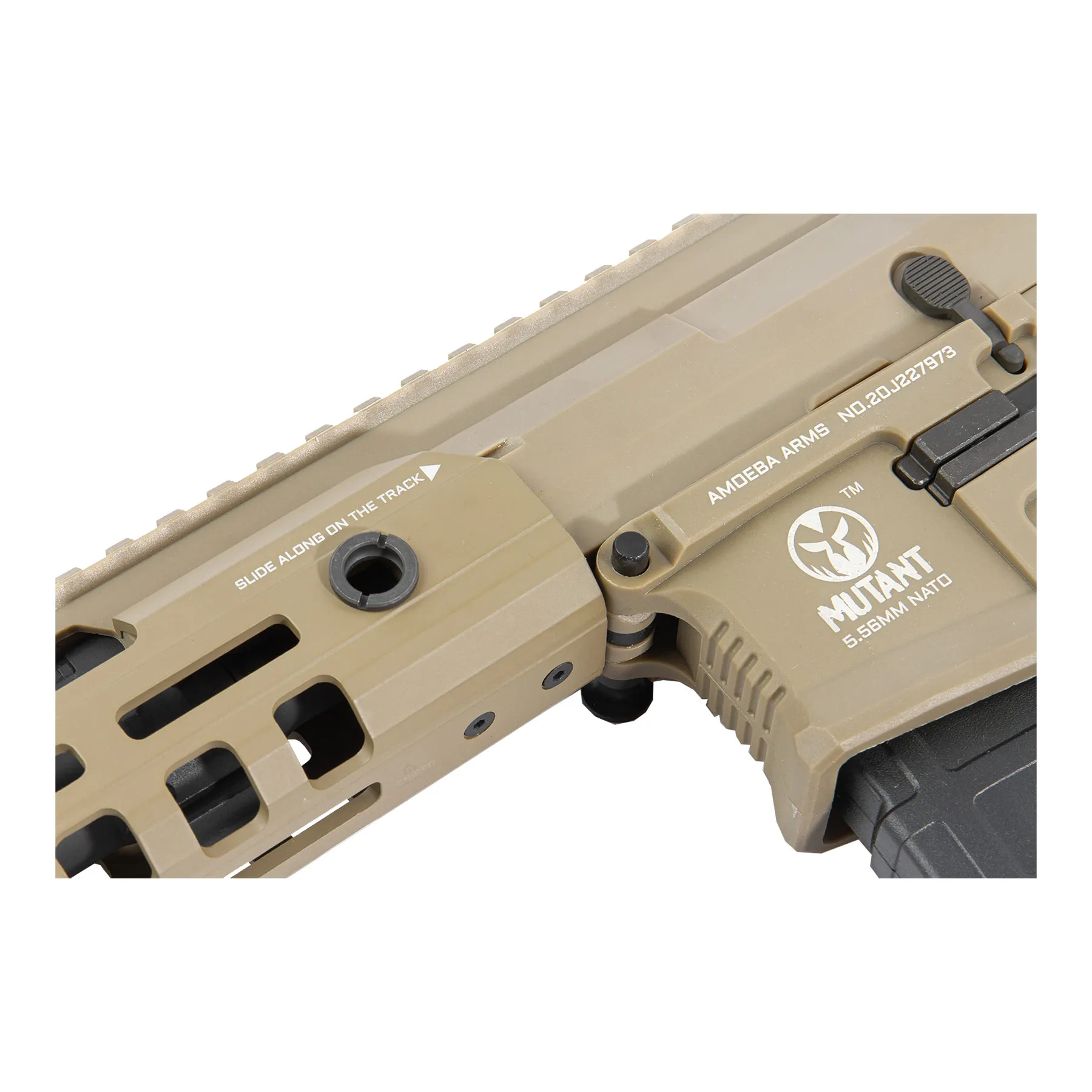 Ares Amoeba M4 Mutant AMM5 EFCS (S)AEG, Dark earth