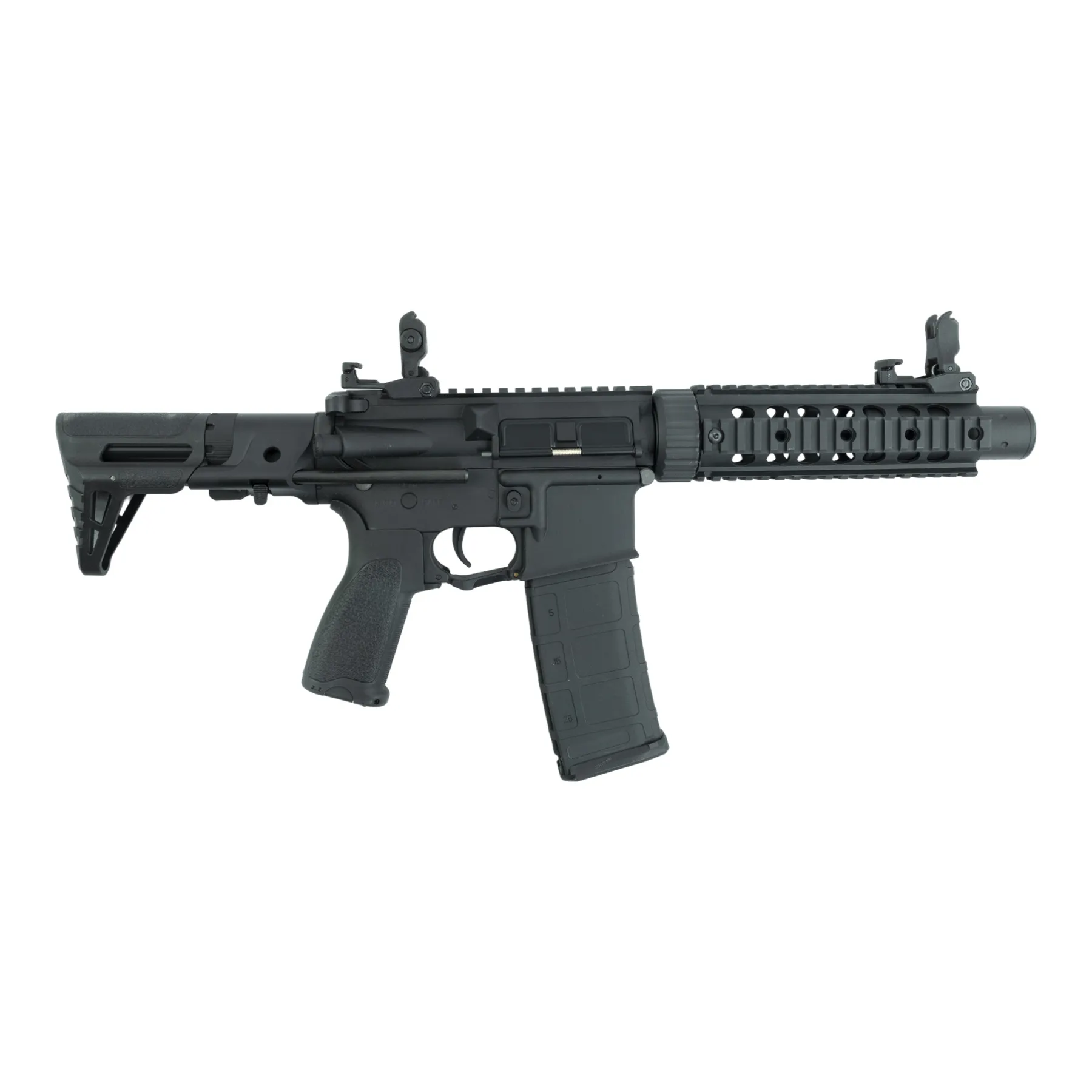 Lancer LT-15 Gen2 M4 PDW (S)AEG, Black