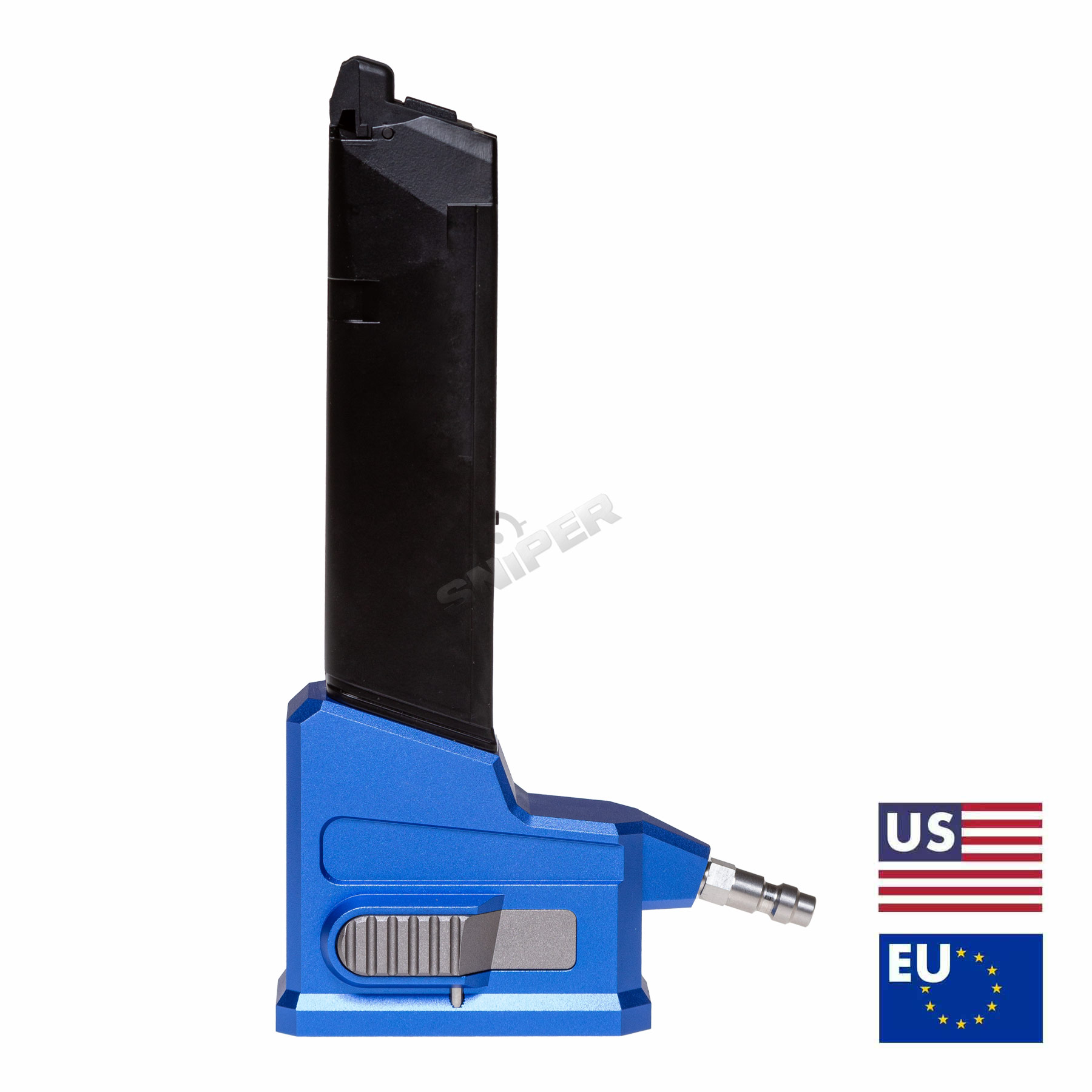 Lancer M4 HPA Adapter für AAP Pistolen, Blue