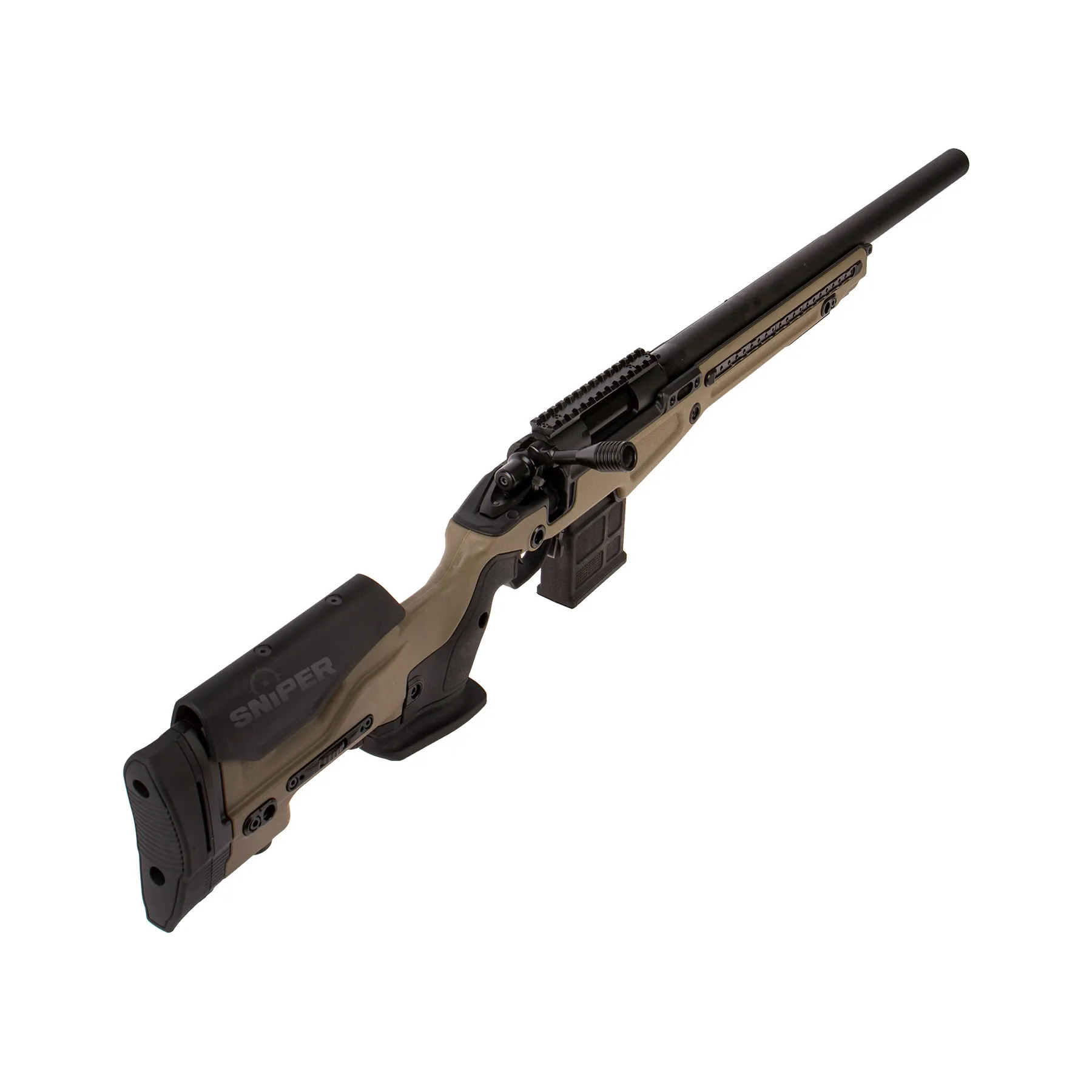 AAC T10 Bolt Action Sniper Rifle, Dark Earth