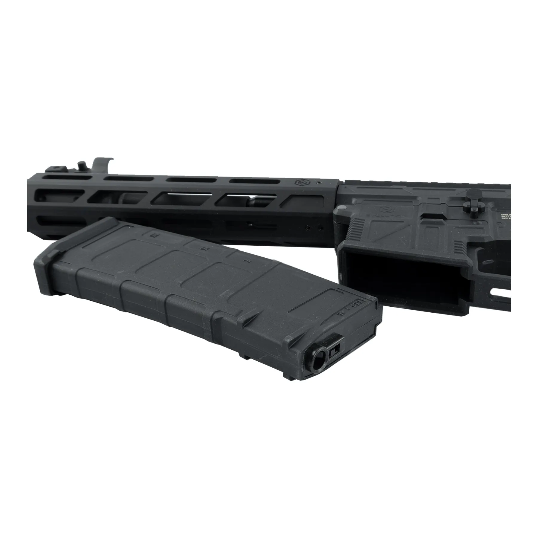 Evolution Ghost S EMR S (S)AEG, Black Evolution Ghost S EMR S AEG < 0,5 Joule Softair Gewehr, Black