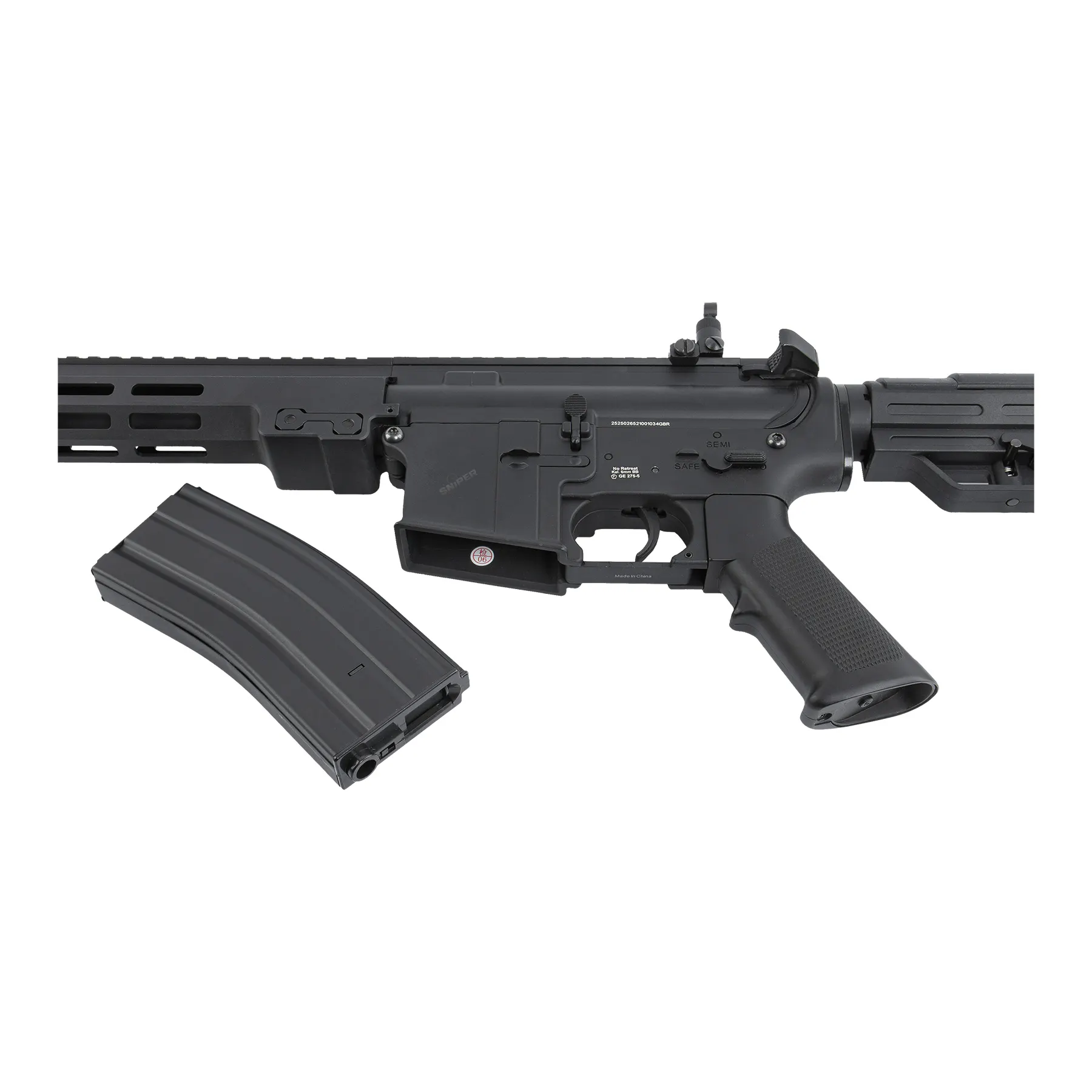 Golden Eagle M4 M-Lok (S)AEG, Black