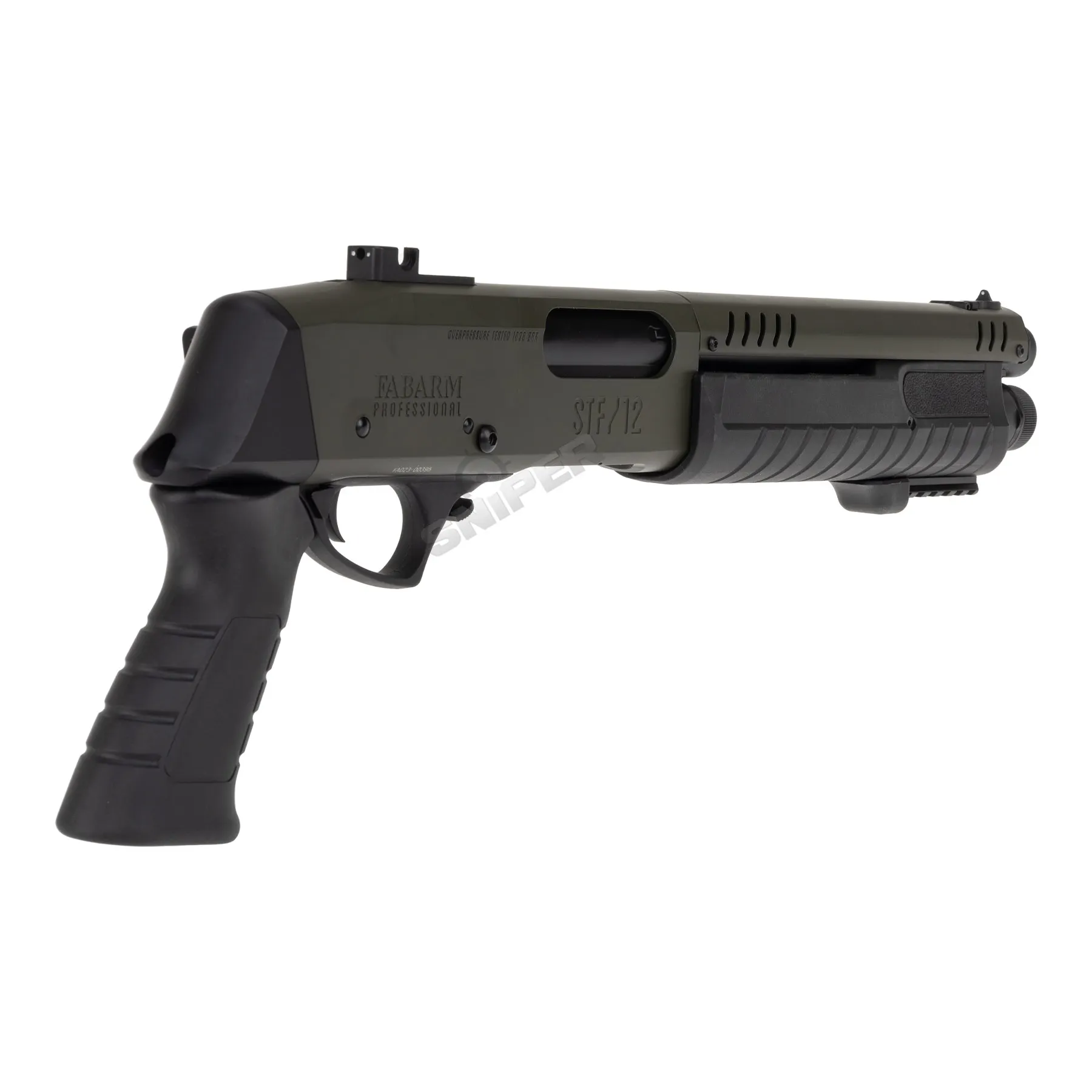 Fabarm STF12 Short Initial 11" Gas Pumpgun, OD Fabarm STF12 Short Initial 11" Gas Pumpgun, OD