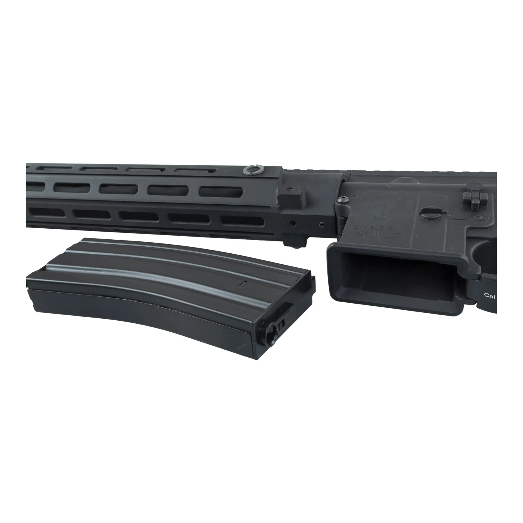 BO Delta 595 Elite Pro Full Metal M4 ETU 14.5" (S)AEG, Black