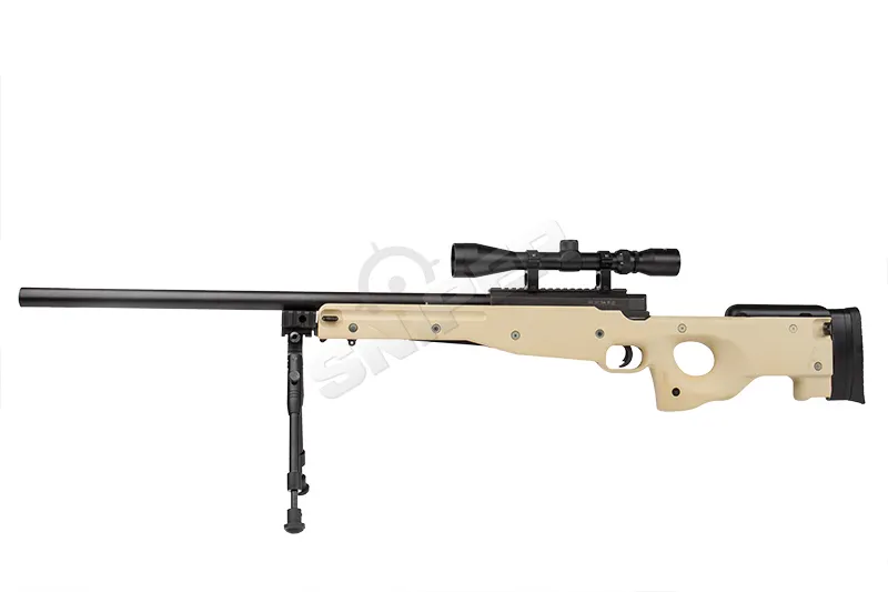 MB01 Sniper Rifle Full Set, Tan MB01 Sniper Rifle Full Set, Tan