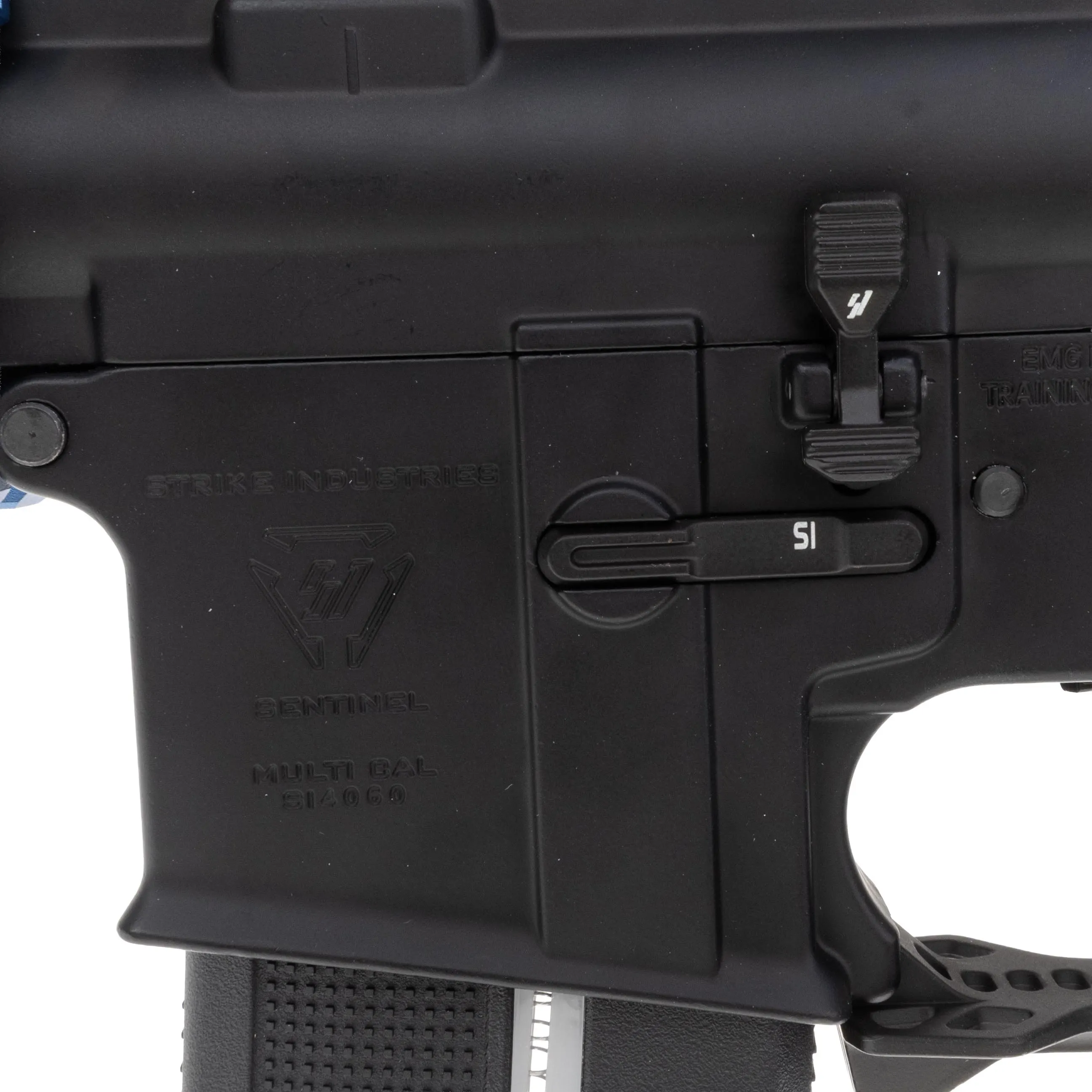 SAC x Fusion F2 Strike Industried Gridlock 11", Black/Blue