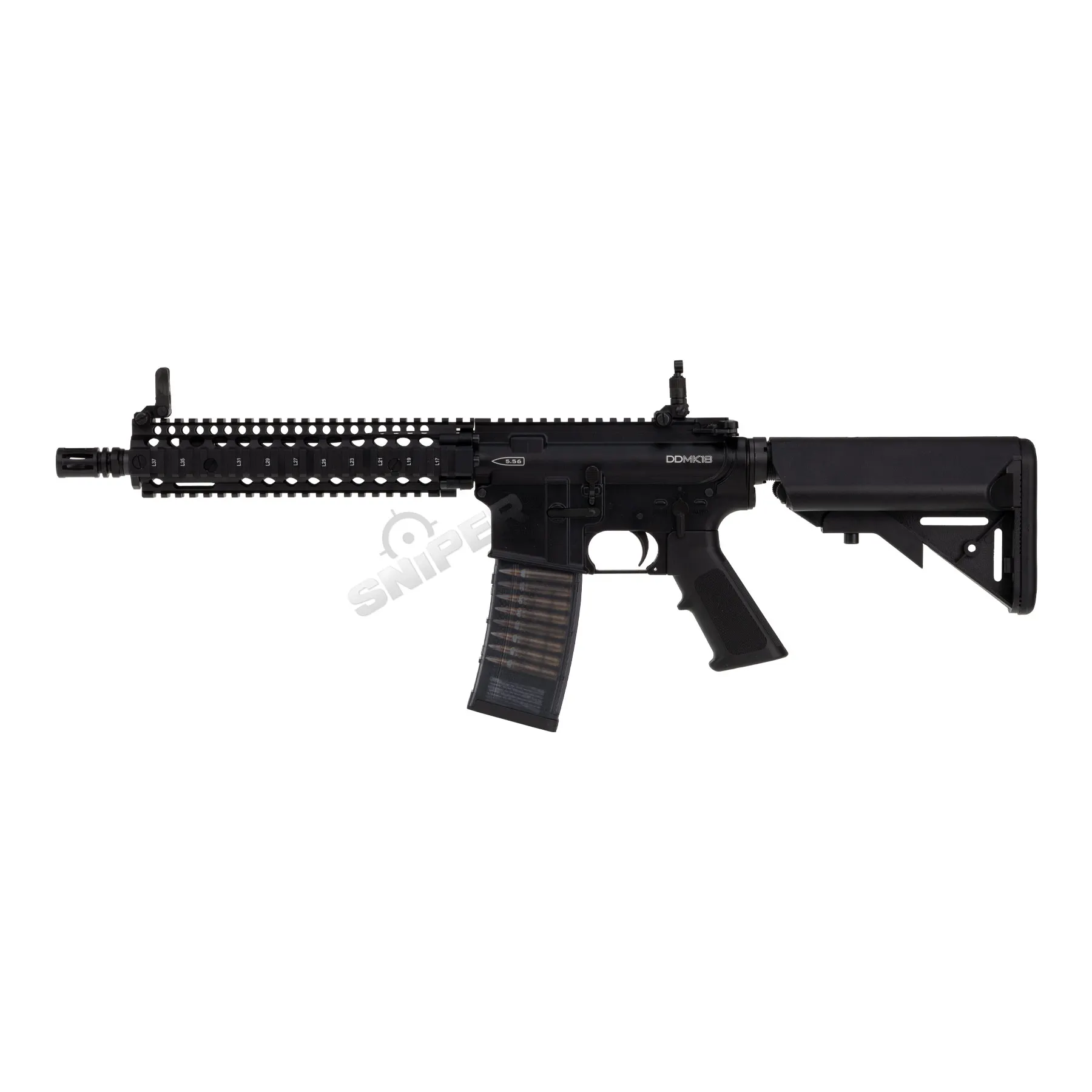 EMG x Daniel Defense DDM4 SBR GBB, Black