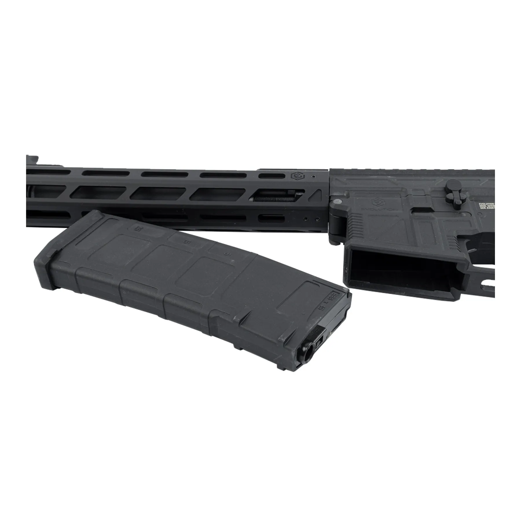 Evolution Ghost M EMR A AEG < 0,5 Joule Softair Gewehr, Black Evolution Ghost M EMR A (S)AEG, Black