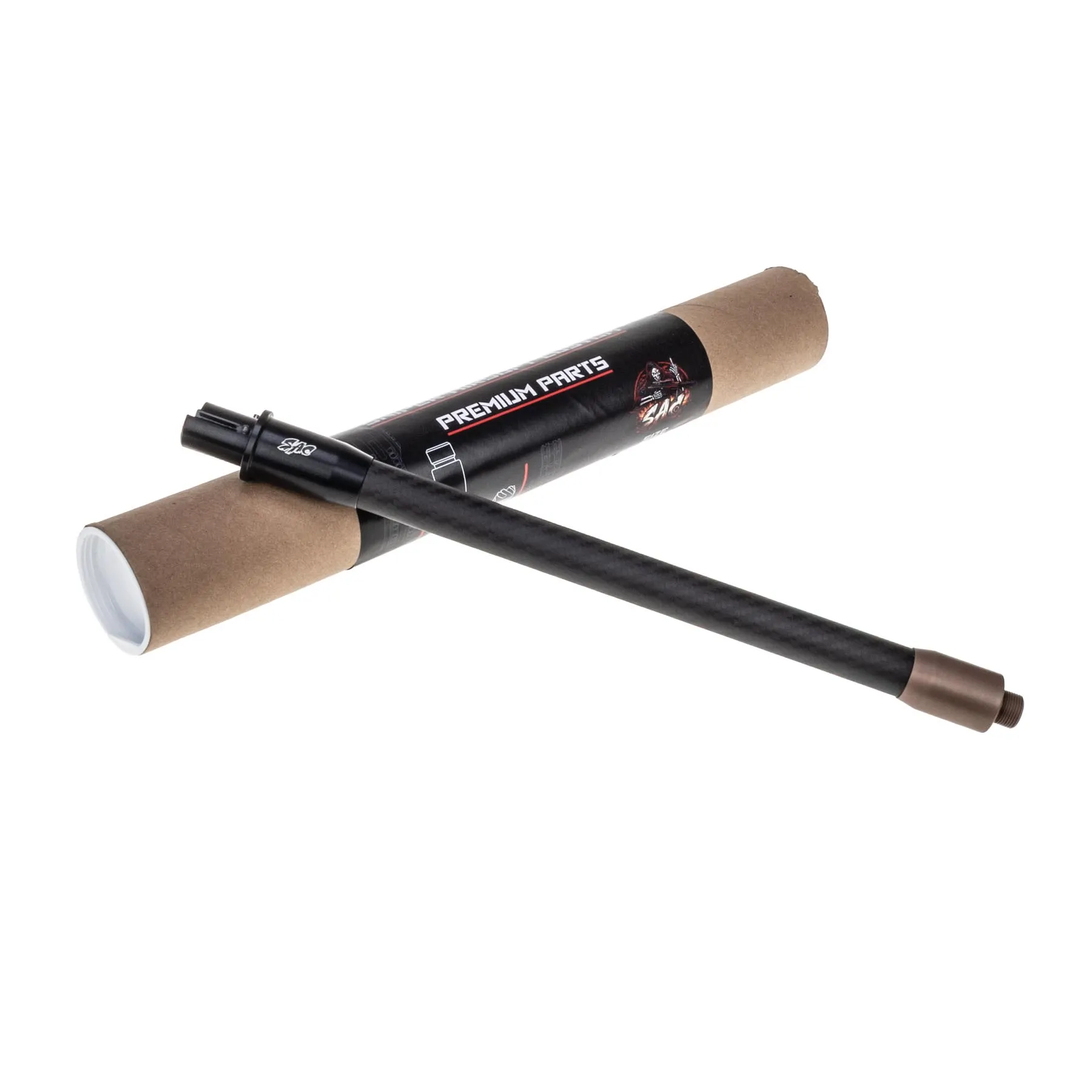 SAC Hybrid Carbon-CNC M4 Outer Barrel 13", Brown