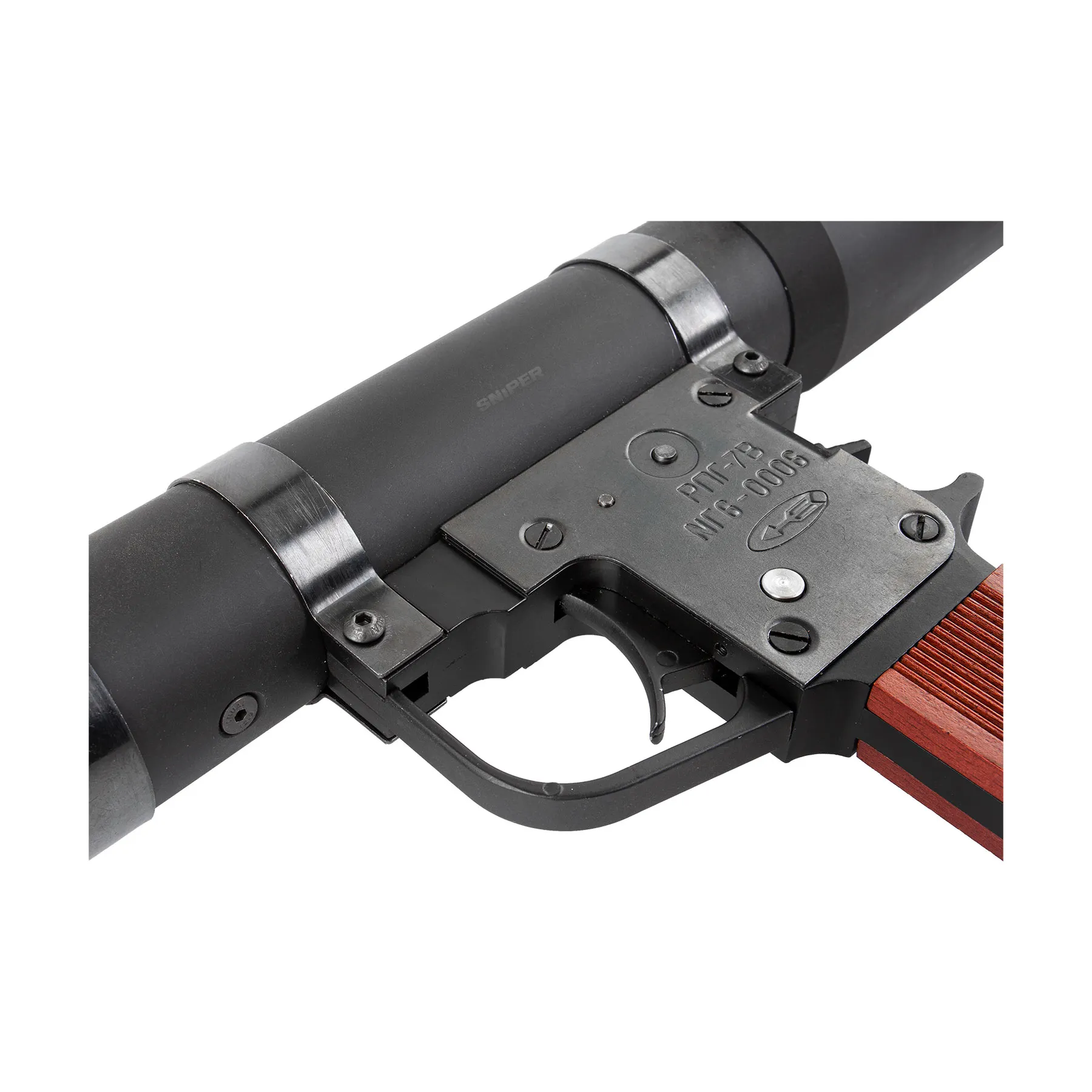 RPG-7 Rocket Launcher, Metal & Faux Wood RPG-7 Rocket Launcher, ltd Edition Real Wood