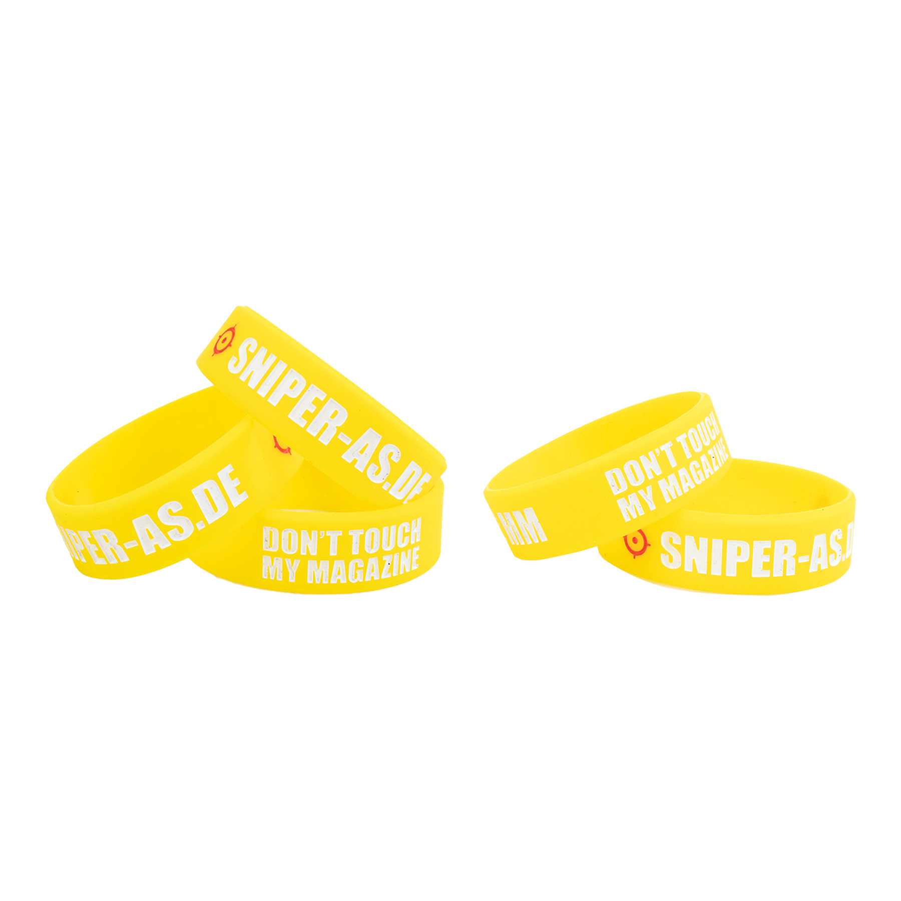 5er Set Sniper AS Magazinbänder, Bracelet, Yellow