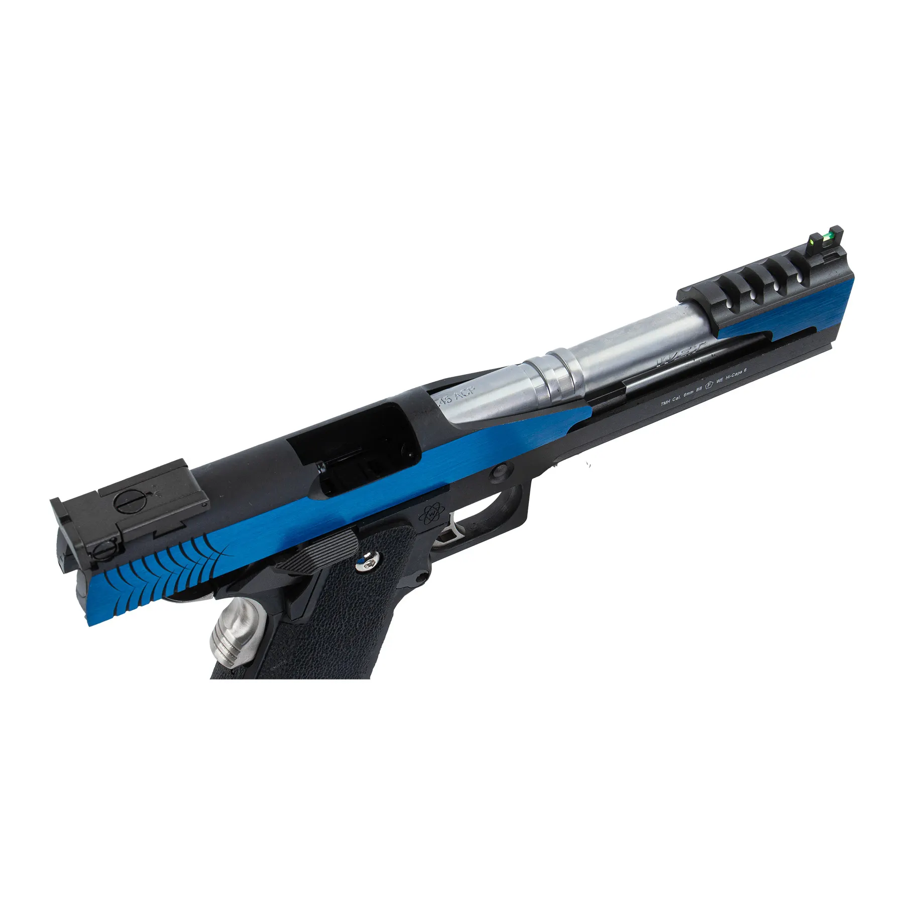 WE T-Rex Customs Hi-Capa 6 Titanium Barrel, GBB, Blue