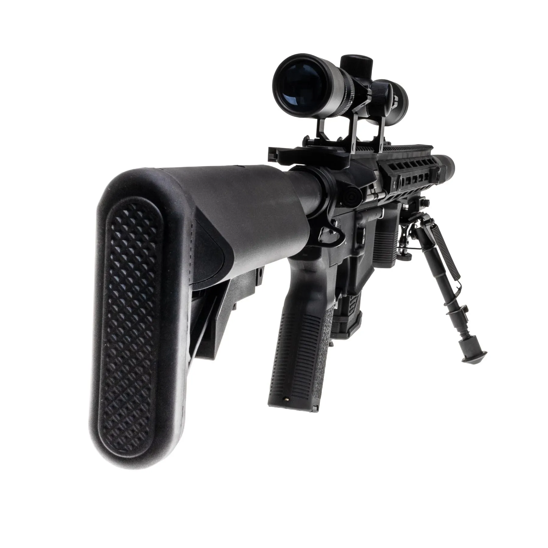 Prep My Airsoft #1 - LT-32 DMR New Version w/ Scope & Bipod (S)AEG, Black