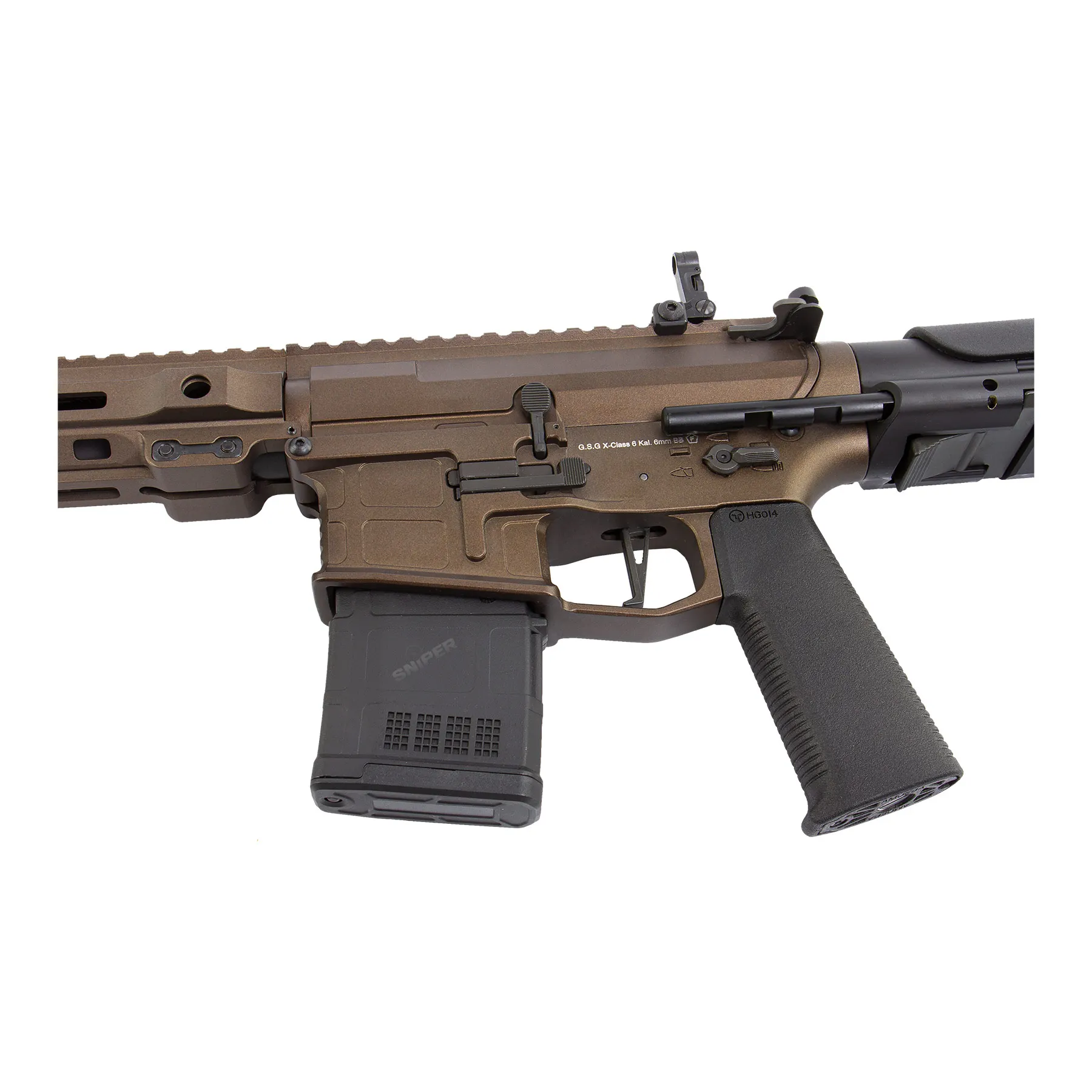 Ares M4 X CLASS Model 6 (S)AEG, Bronze
