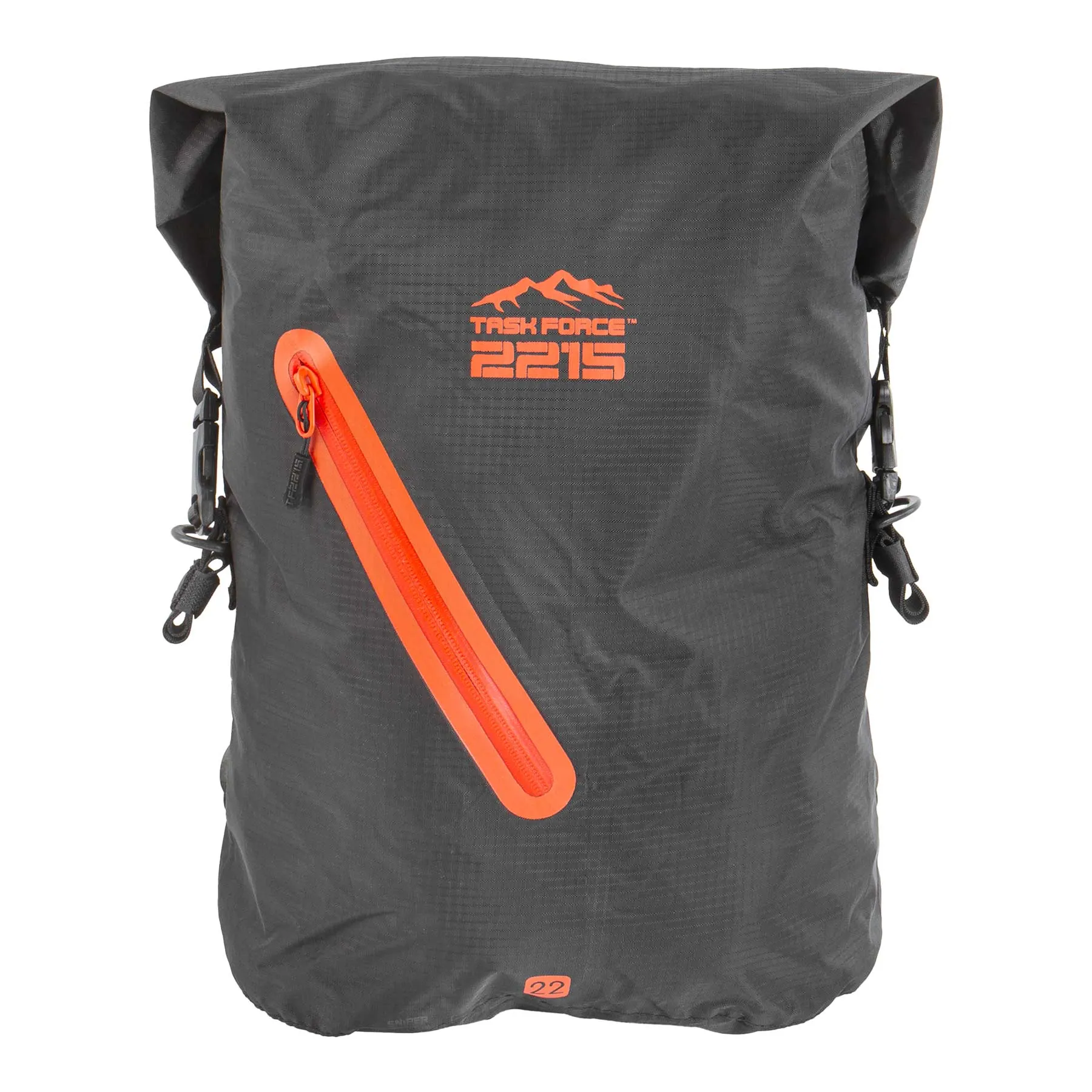Beavertrail Drybag 22L, Black/Orange