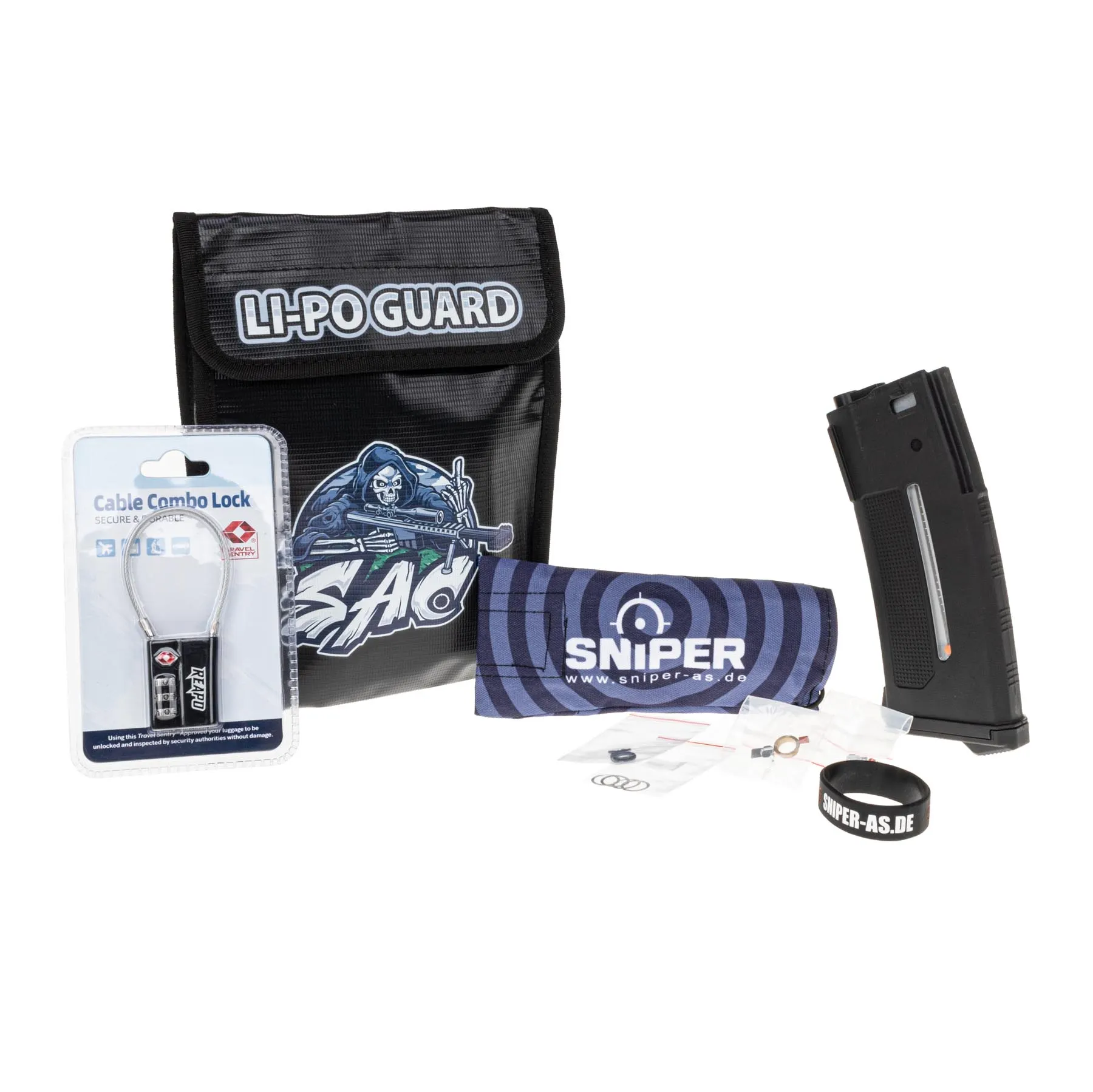 SAC x Fusion F2 Strike Industries Gridlock 11", Black/Gold