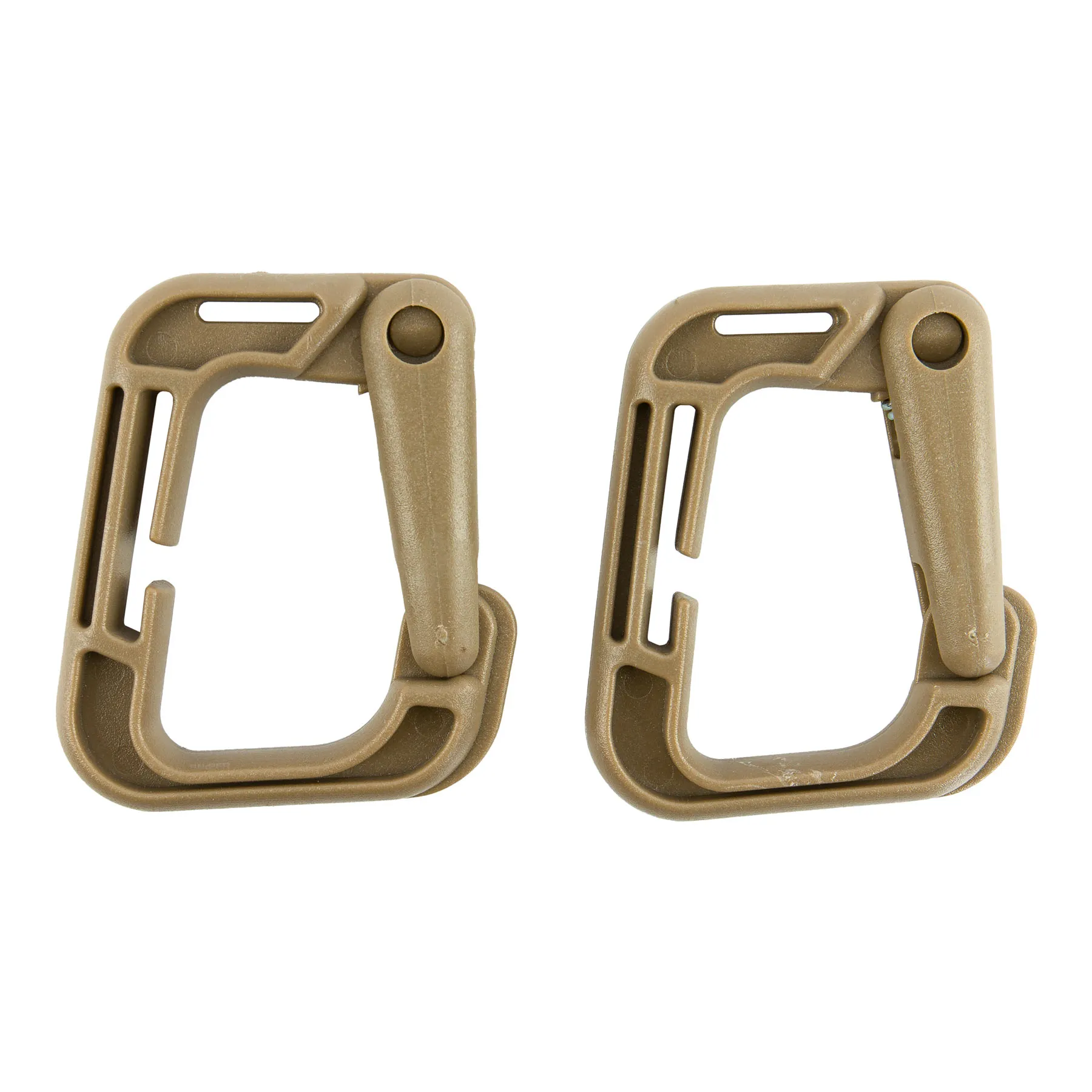 Molle Karabinerhaken 2er Pack, Coyote Molle Karabinerhaken 2er Pack, Coyote